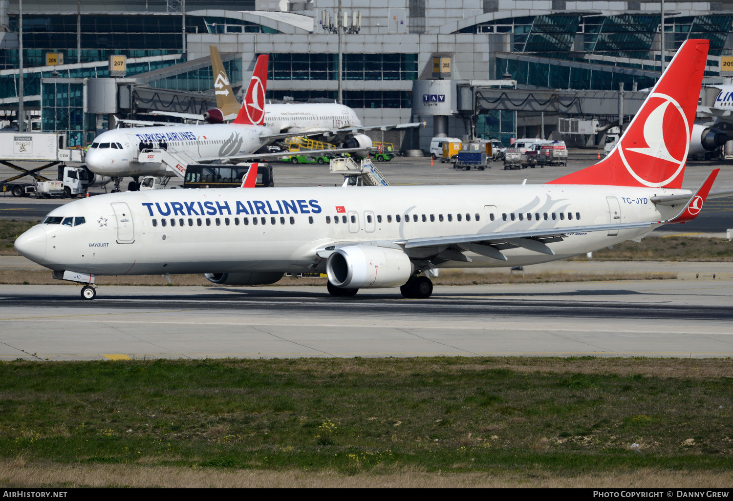 Aircraft Photo of TC-JYD | Boeing 737-9F2/ER | Turkish Airlines | AirHistory.net #135726