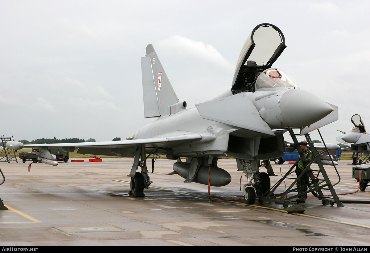 Aircraft Photo of ZJ911 | Eurofighter EF-2000 Typhoon F2 | UK - Air Force | AirHistory.net #135732