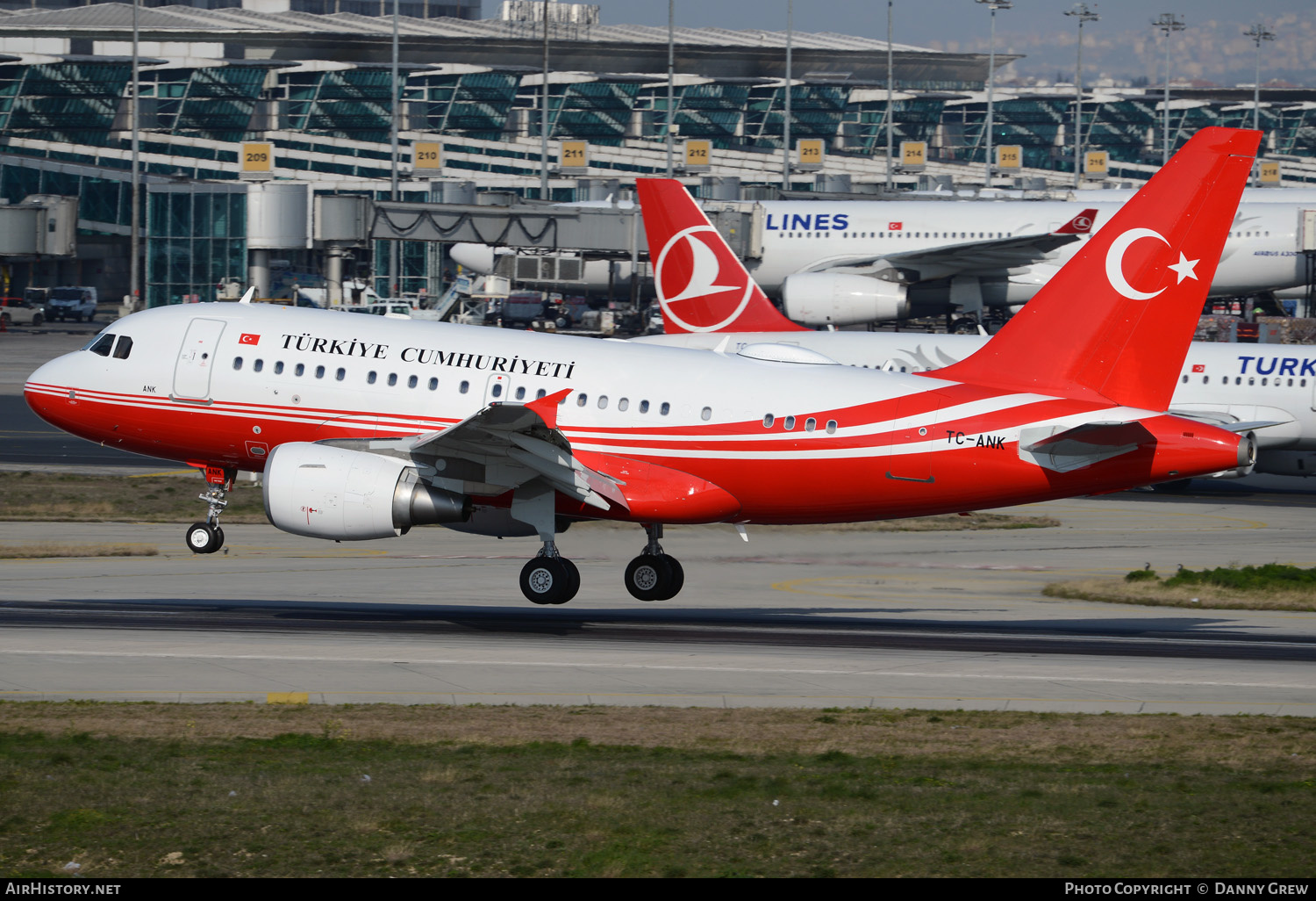 Aircraft Photo of TC-ANK | Airbus ACJ318 (A318-112/CJ) | Turkey Government | AirHistory.net #135740
