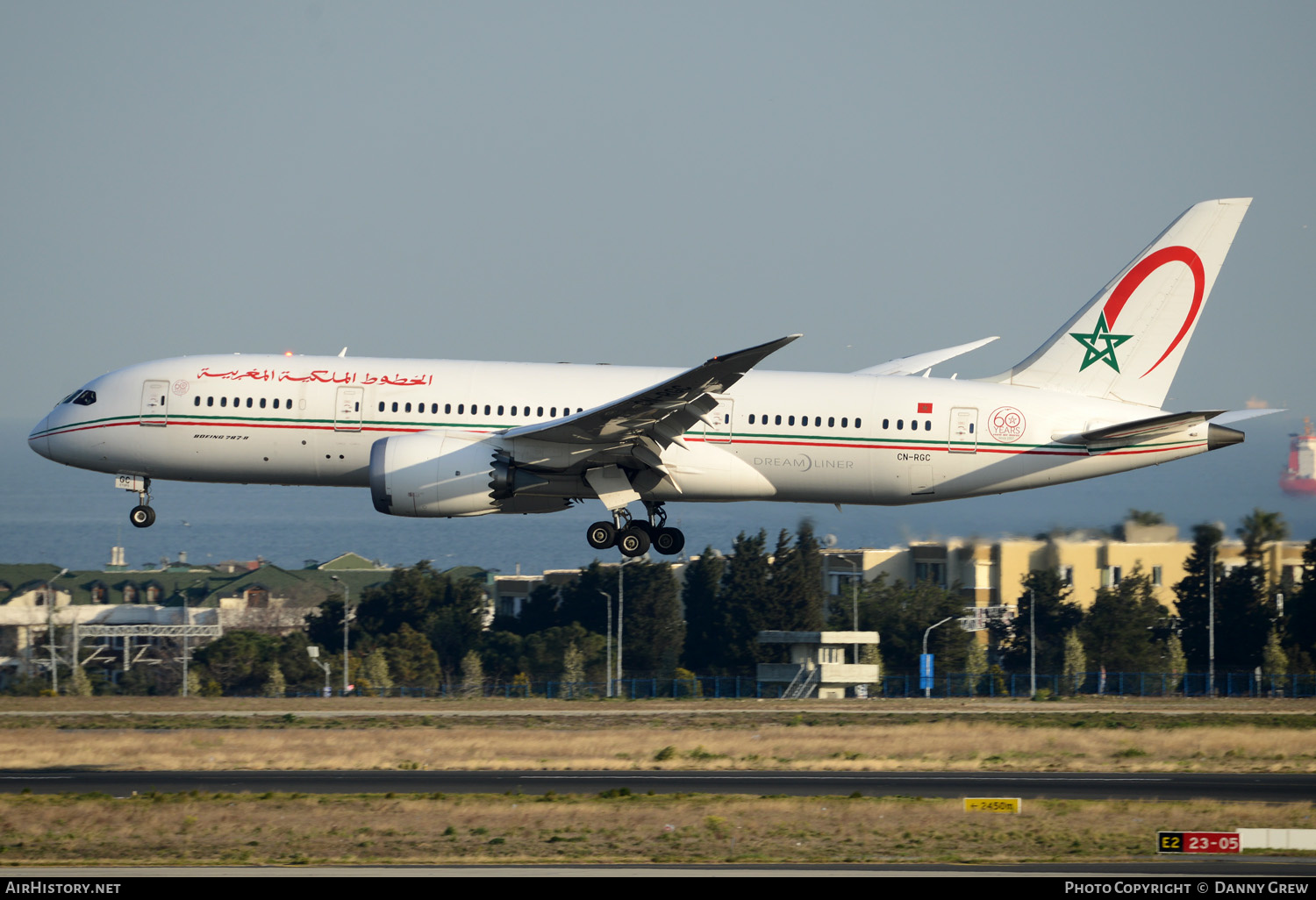 Aircraft Photo of CN-RGC | Boeing 787-8 Dreamliner | Royal Air Maroc - RAM | AirHistory.net #135742