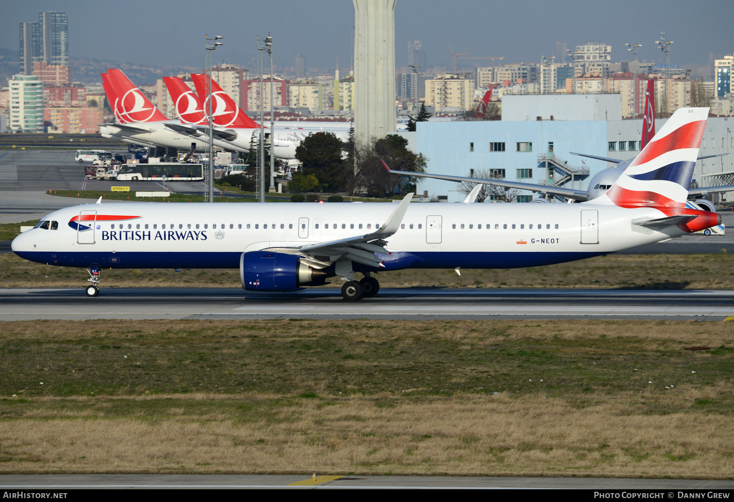 Aircraft Photo of G-NEOT | Airbus A321-251NX | British Airways | AirHistory.net #135751