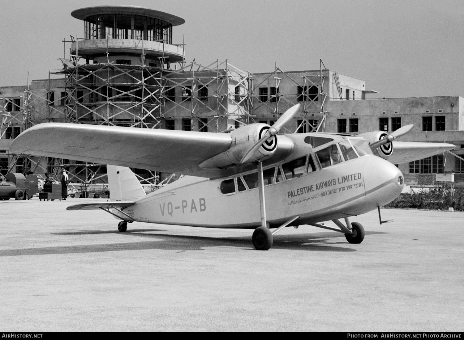 Aircraft Photo of VQ-PAB | Short S-16 Scion 1 | Palestine Airways | AirHistory.net #135753