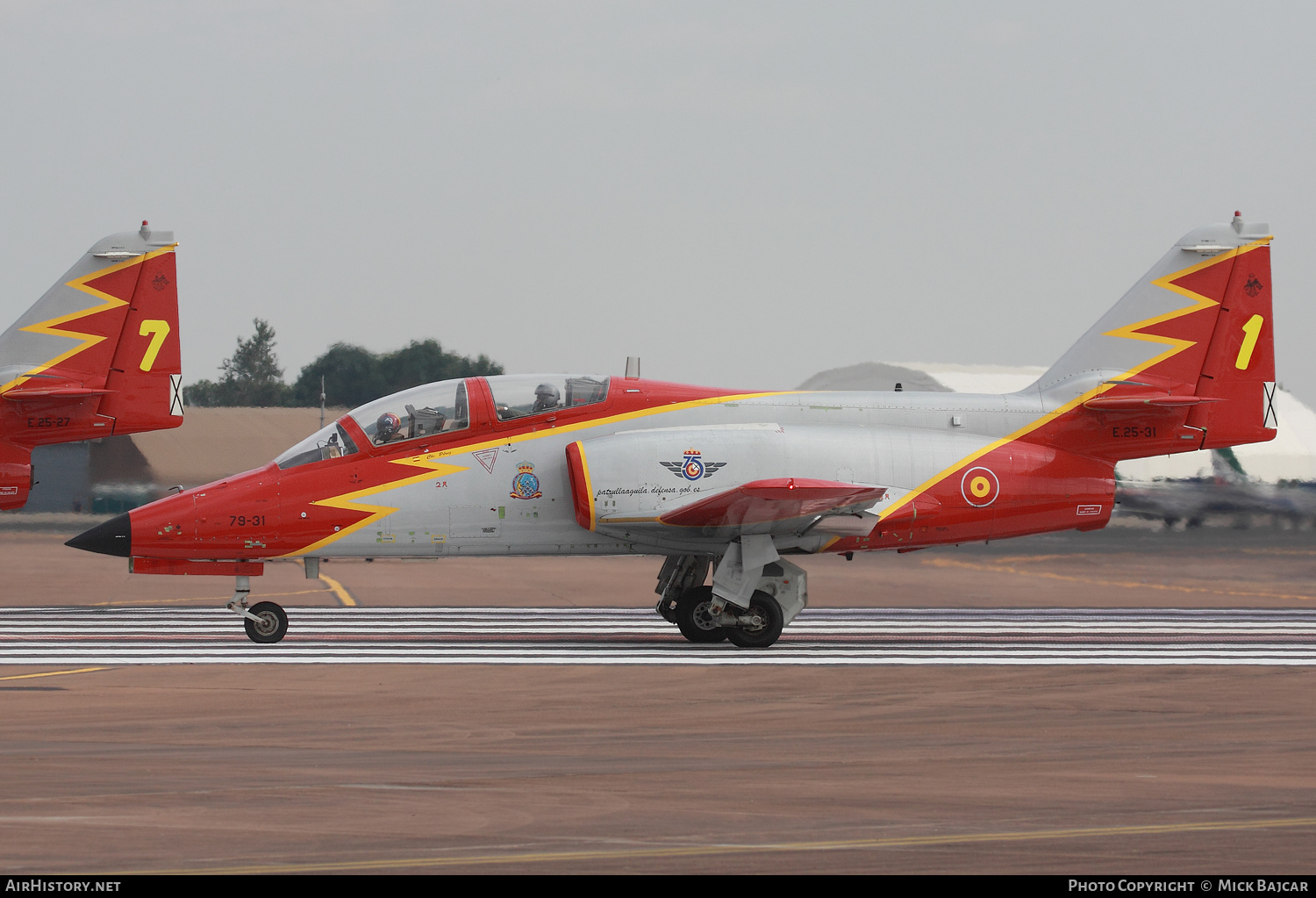 Aircraft Photo of E.25-31 | CASA C101EB Aviojet | Spain - Air Force | AirHistory.net #135764