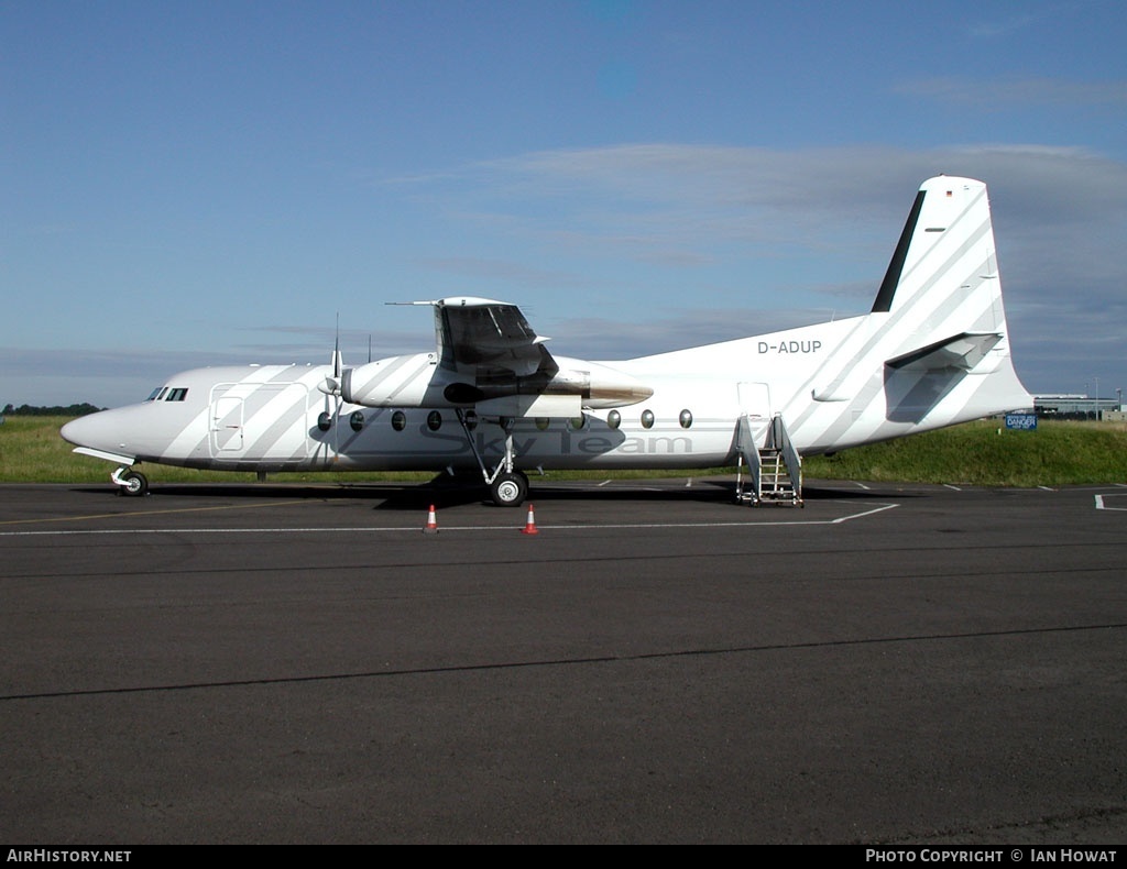 Aircraft Photo of D-ADUP | Fokker F27-500 Friendship | Sky Team | AirHistory.net #135784