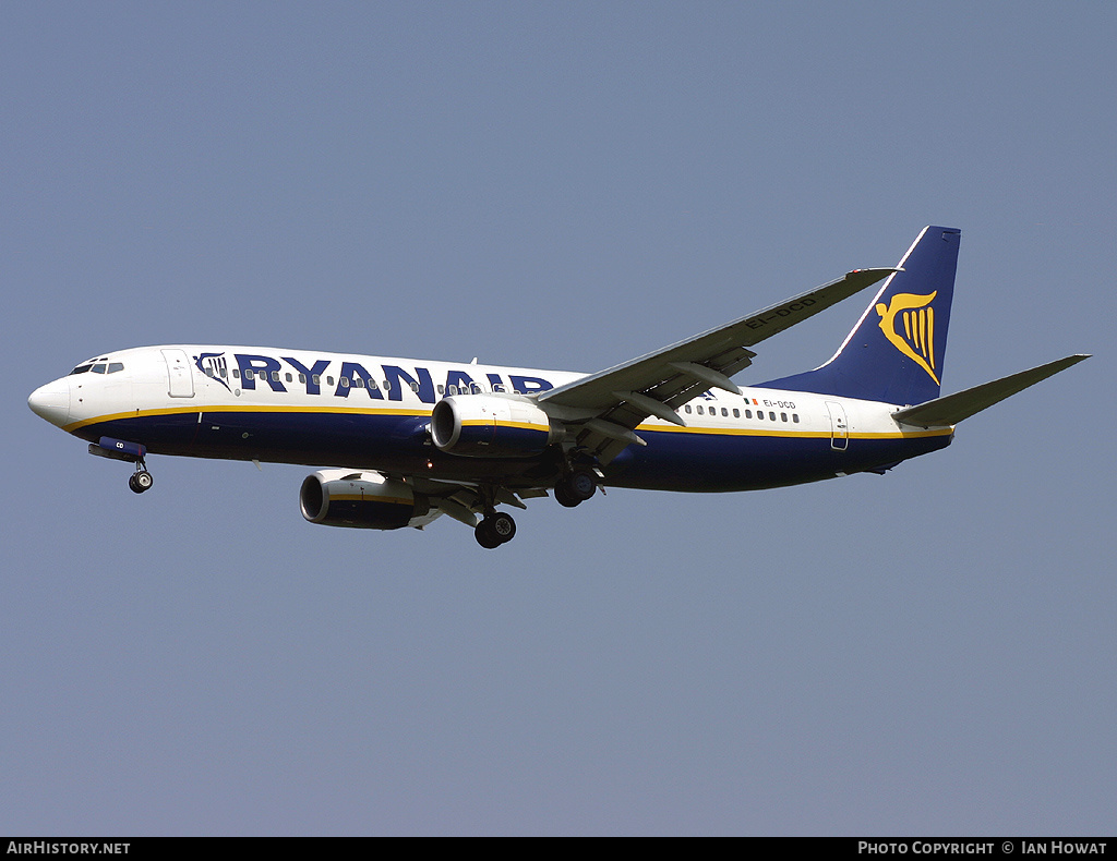 Aircraft Photo of EI-DCD | Boeing 737-8AS | Ryanair | AirHistory.net #135792