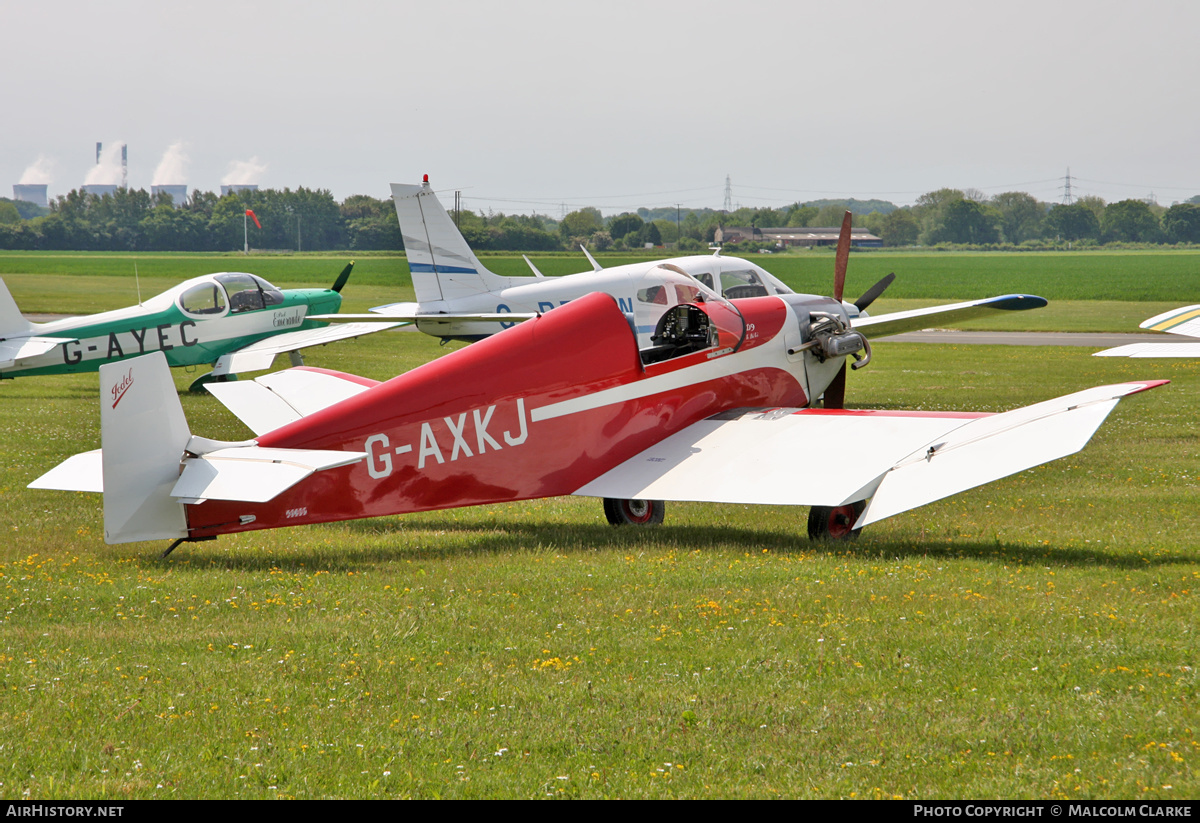 Aircraft Photo of G-AXKJ | Jodel D-9 Bebe | AirHistory.net #135793
