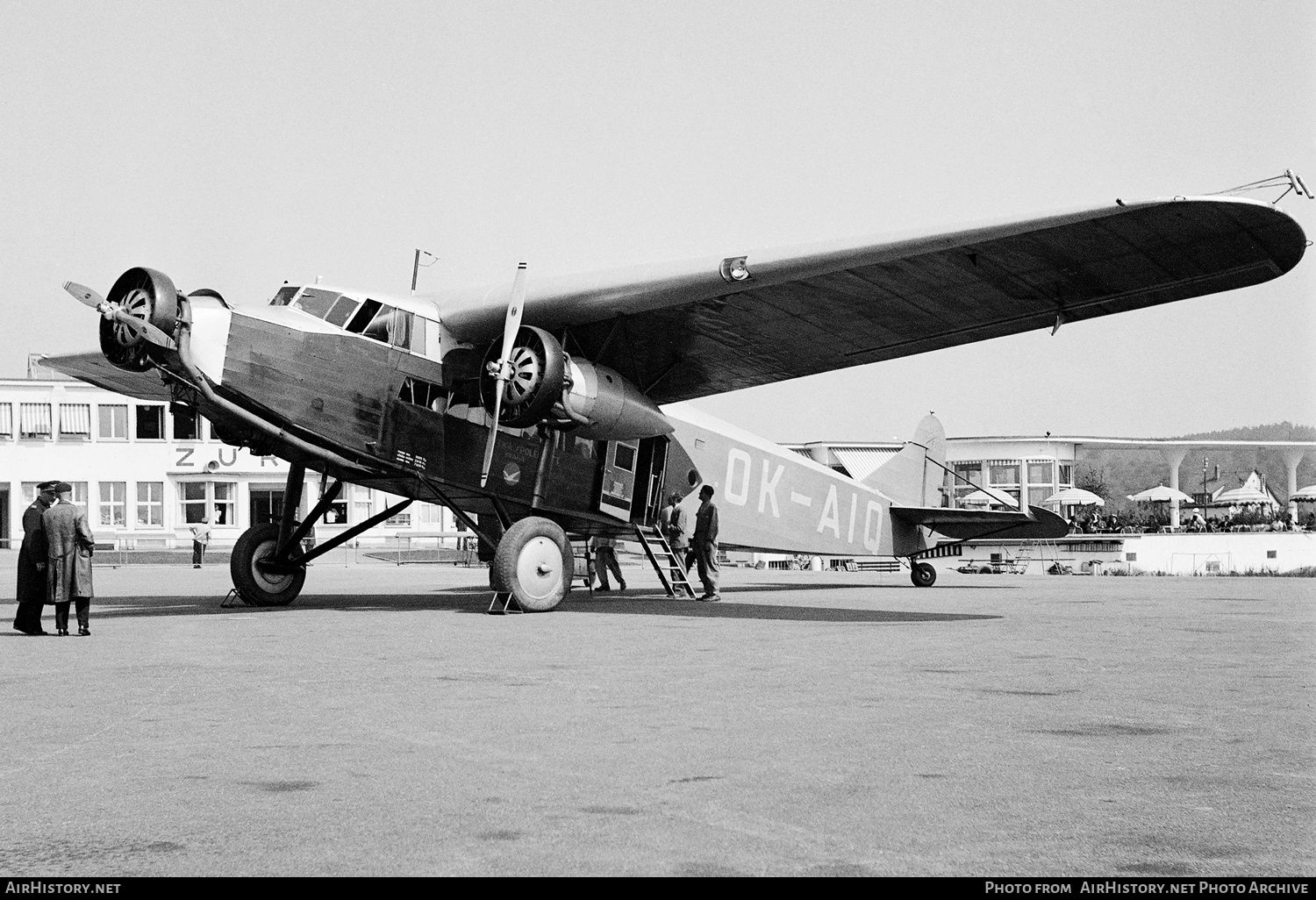 Aircraft Photo of OK-AIQ | Fokker F.XVIII | ČSA - Československé Aerolinie - Czechoslovak Airlines | AirHistory.net #135799