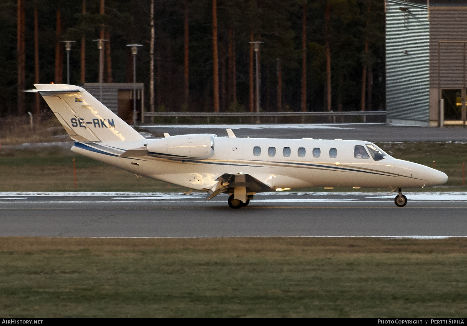 Aircraft Photo of SE-RKM | Cessna 525A CitationJet CJ2+ | AirHistory.net #135814