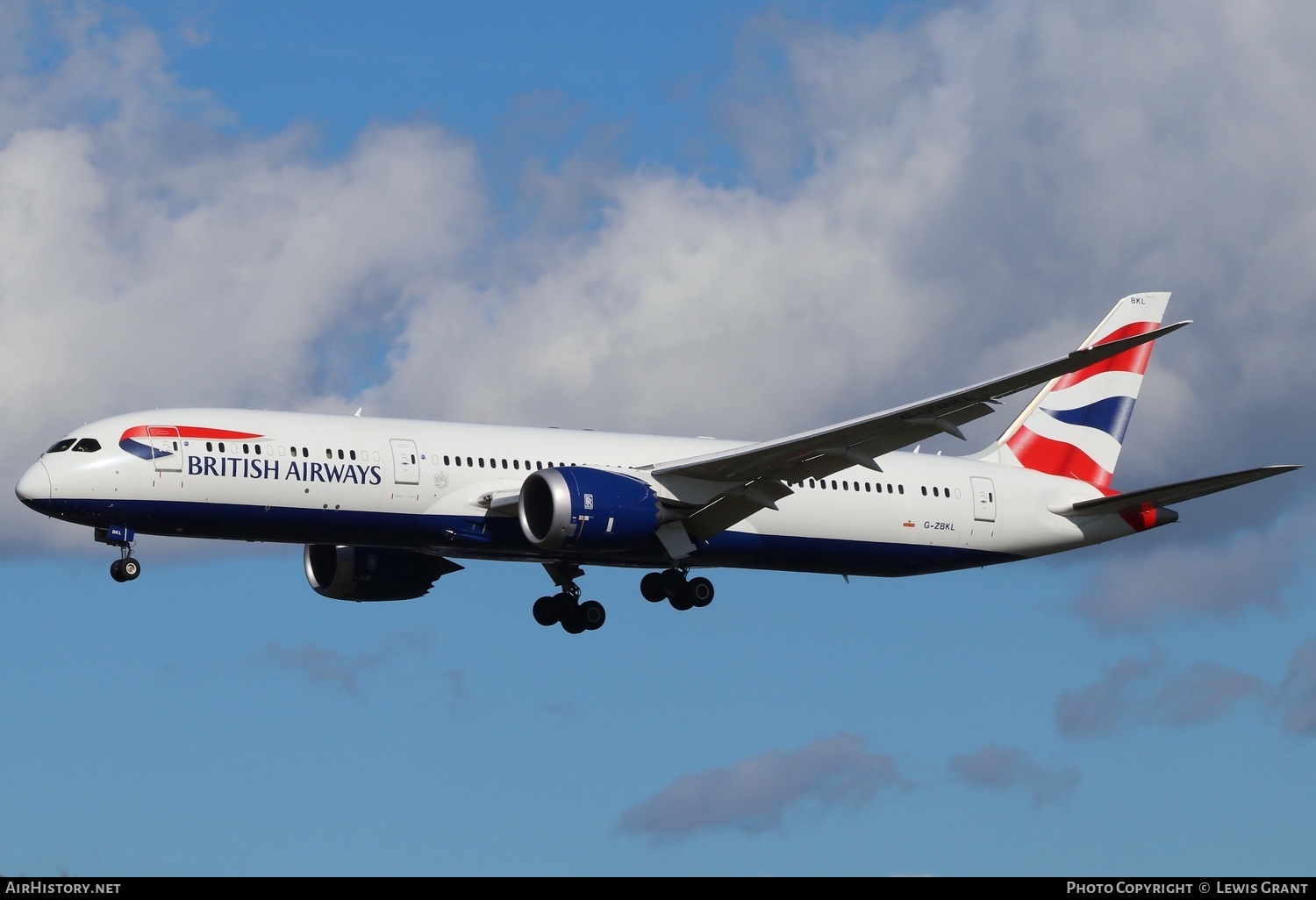Aircraft Photo of G-ZBKL | Boeing 787-9 Dreamliner | British Airways | AirHistory.net #135819