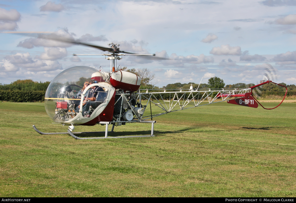 Aircraft Photo of G-BFYI | Westland-Bell 47G-3B-1 | AirHistory.net #135822