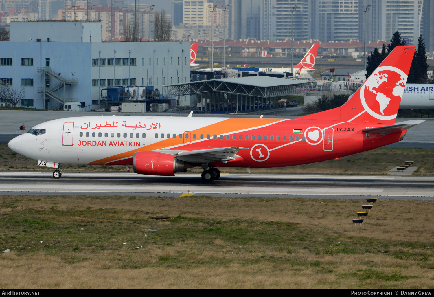 Aircraft Photo of JY-JAX | Boeing 737-322 | Jordan Aviation - JAV | AirHistory.net #135846