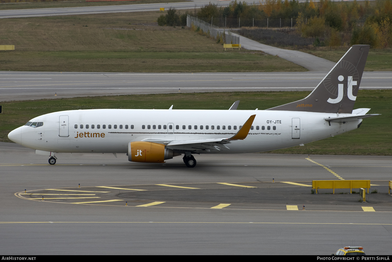 Aircraft Photo of OY-JTE | Boeing 737-3L9 | Jettime | AirHistory.net #135848