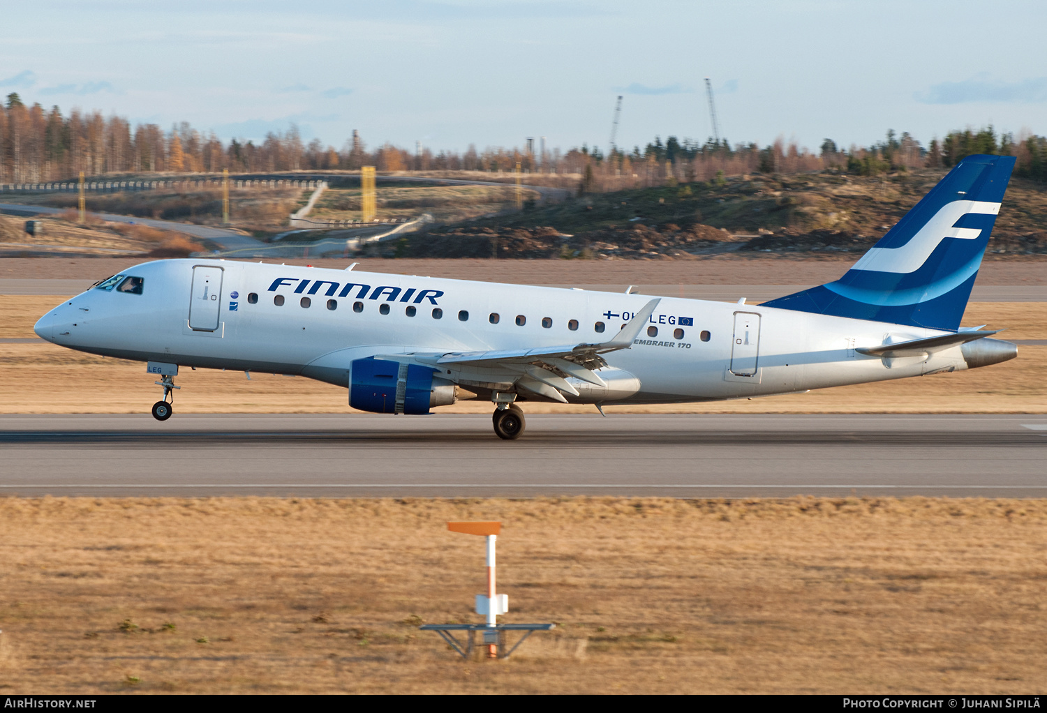 Aircraft Photo of OH-LEG | Embraer 170LR (ERJ-170-100LR) | Finnair | AirHistory.net #135892