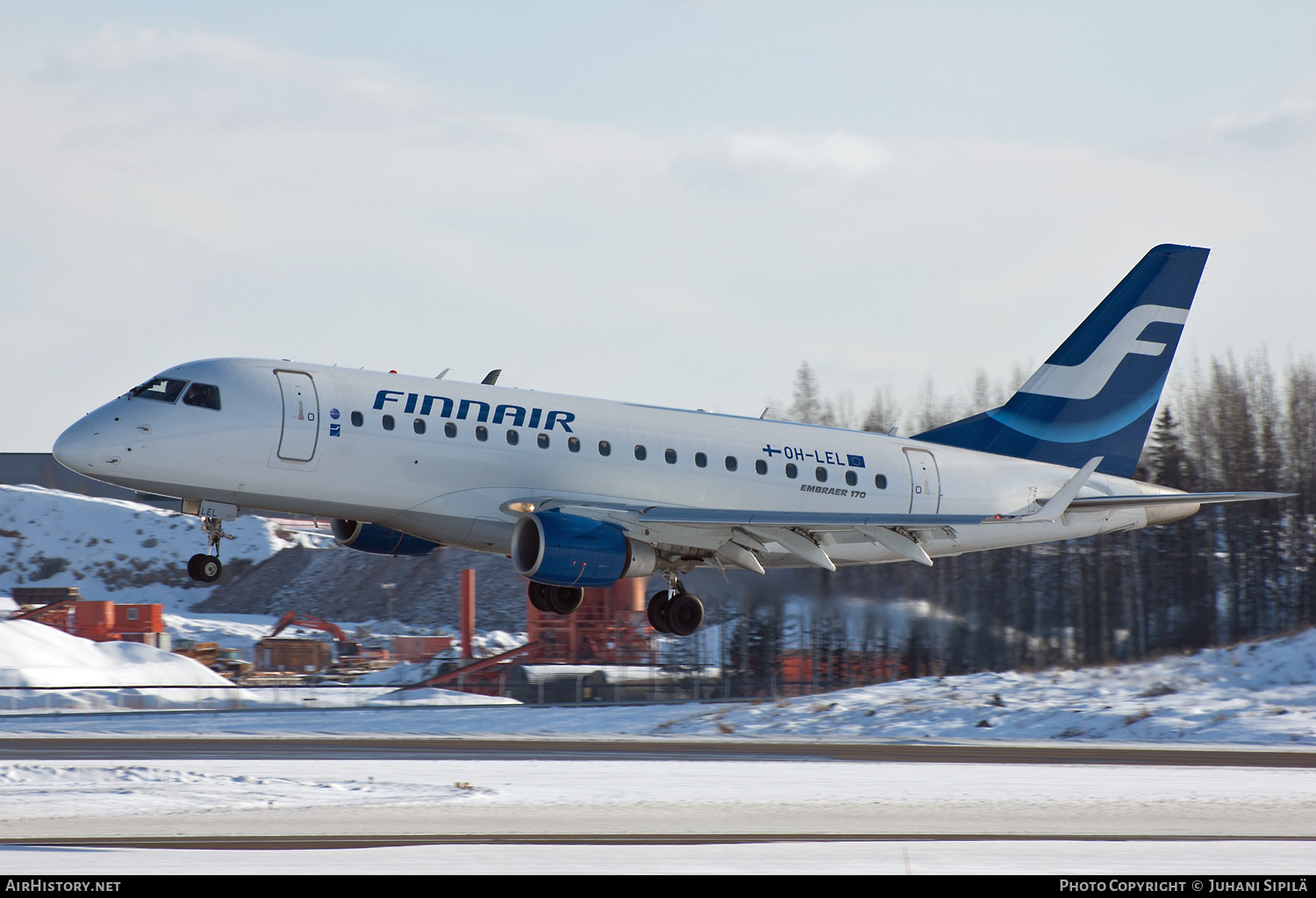 Aircraft Photo of OH-LEL | Embraer 170STD (ERJ-170-100STD) | Finnair | AirHistory.net #135896