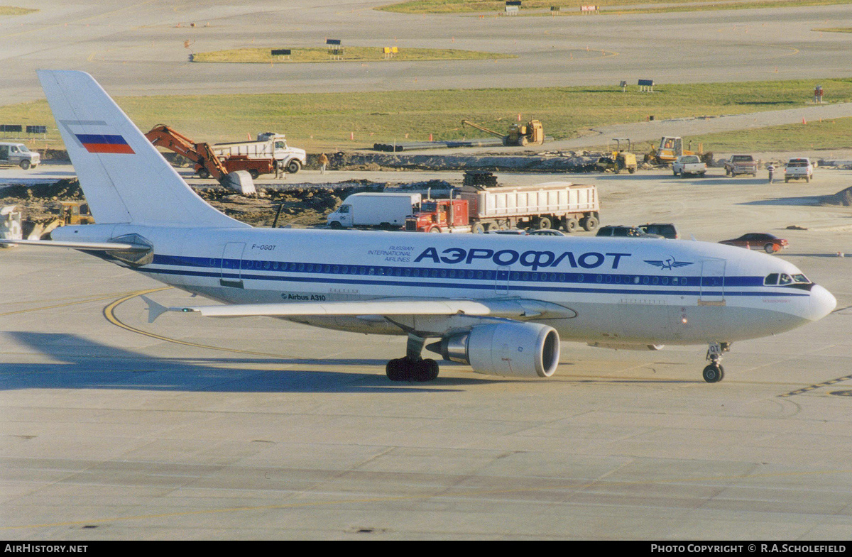 Aircraft Photo of F-OGQT | Airbus A310-304 | Aeroflot - Russian International Airlines | AirHistory.net #135909