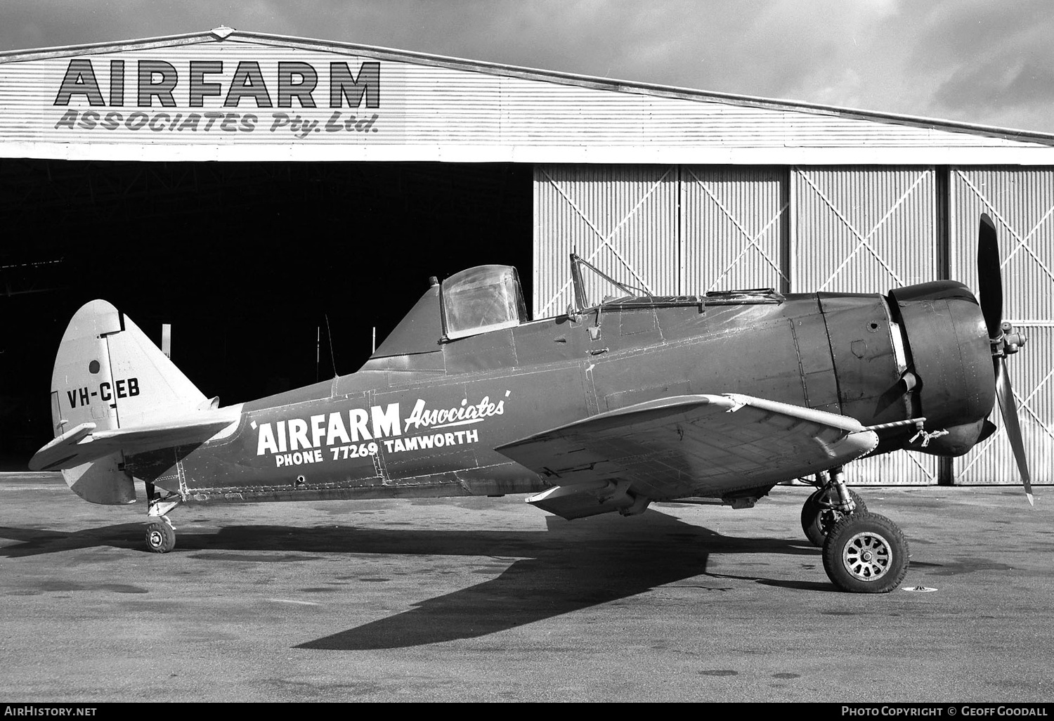 Aircraft Photo of VH-CEB | Commonwealth CA-28 Ceres C | Airfarm Associates | AirHistory.net #135919