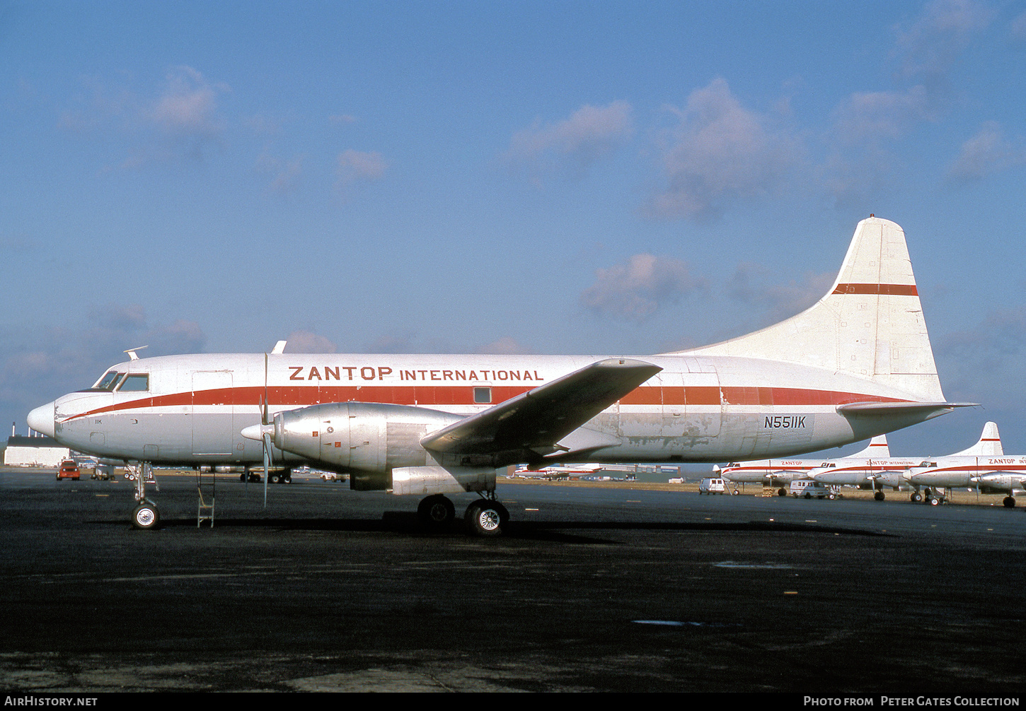 Aircraft Photo of N5511K | Convair 640/F | Zantop International Airlines | AirHistory.net #135922