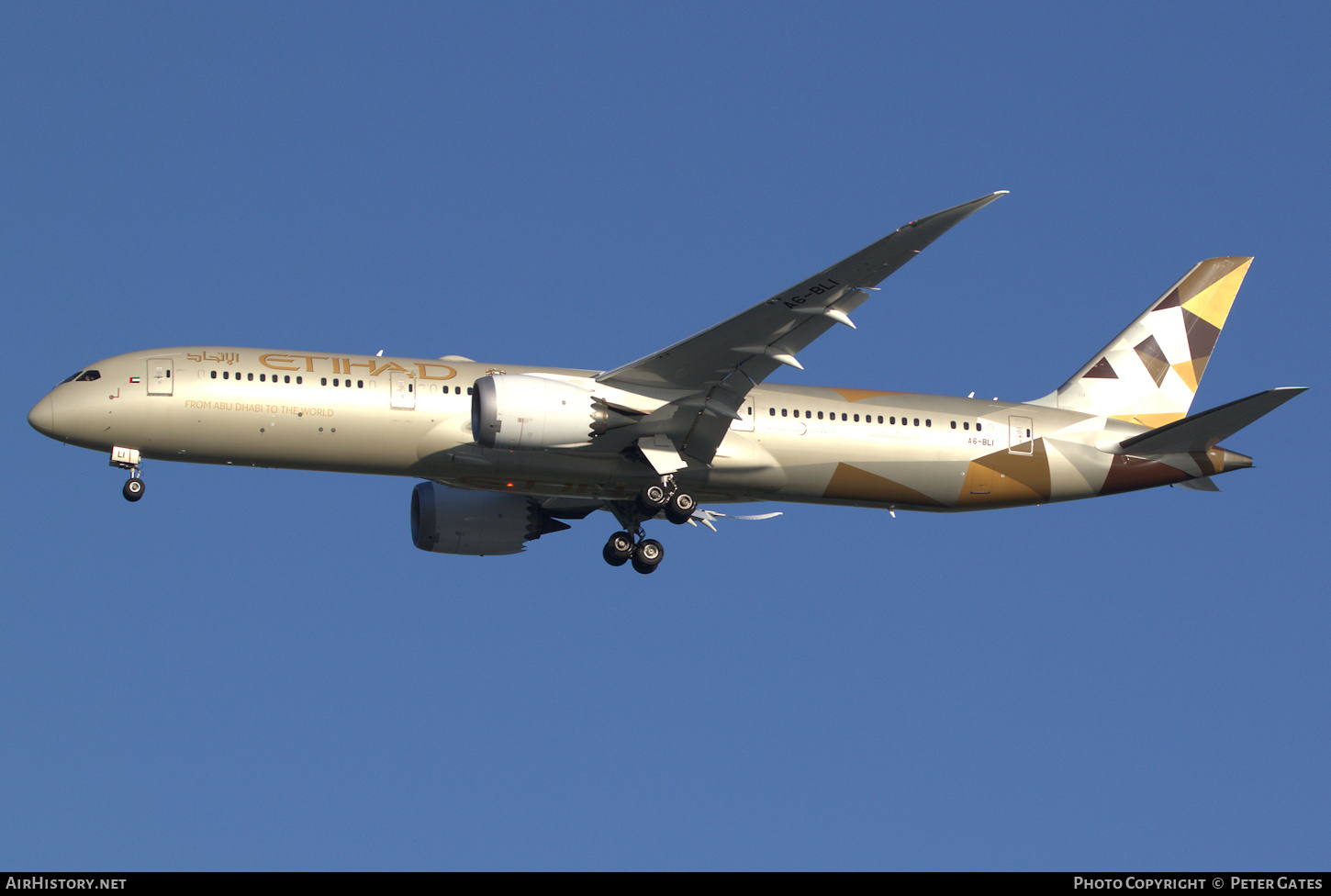 Aircraft Photo of A6-BLI | Boeing 787-9 Dreamliner | Etihad Airways | AirHistory.net #135925