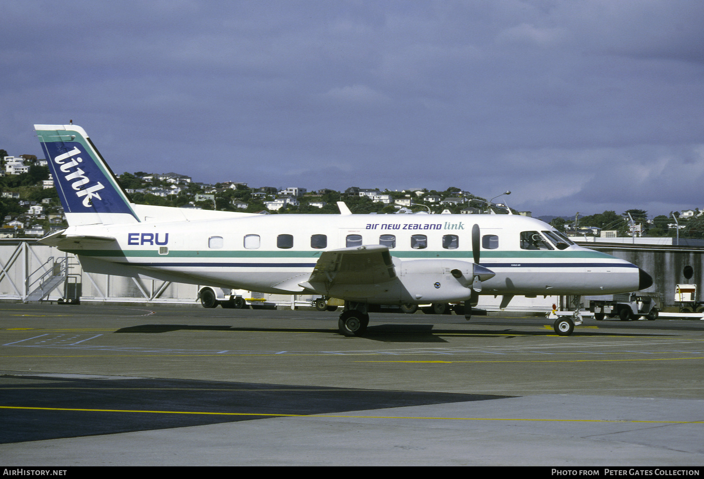 Aircraft Photo of ZK-ERU | Embraer EMB-110P1 Bandeirante | Air New Zealand Link | AirHistory.net #135927