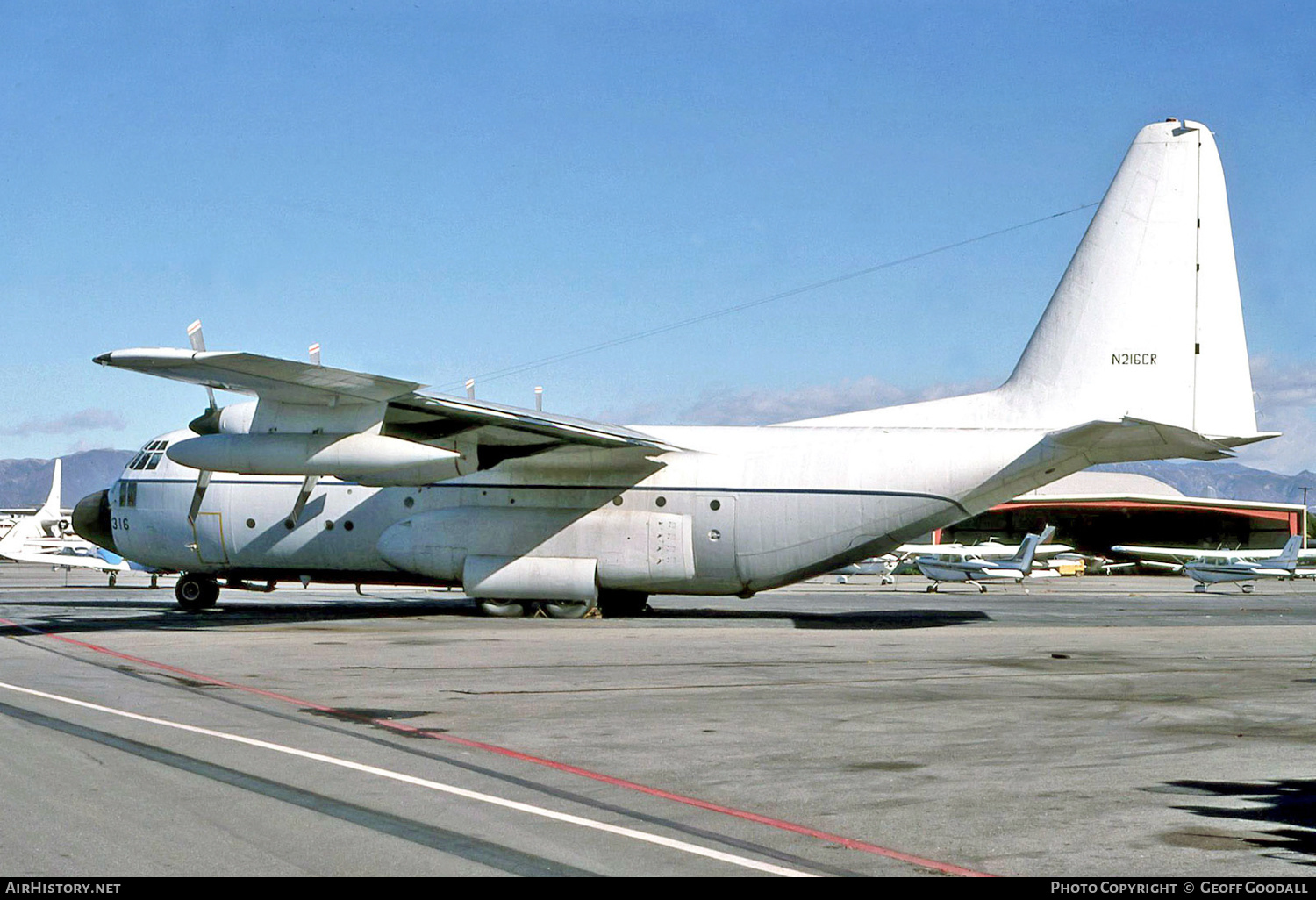 Aircraft Photo of N216CR | Lockheed C-130A Hercules (L-182) | AirHistory.net #135936