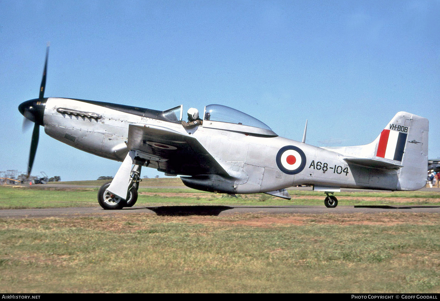 Aircraft Photo of VH-BOB / A68-104 | Commonwealth CA-18 Mustang 21 (P-51D) | Australia - Air Force | AirHistory.net #135937