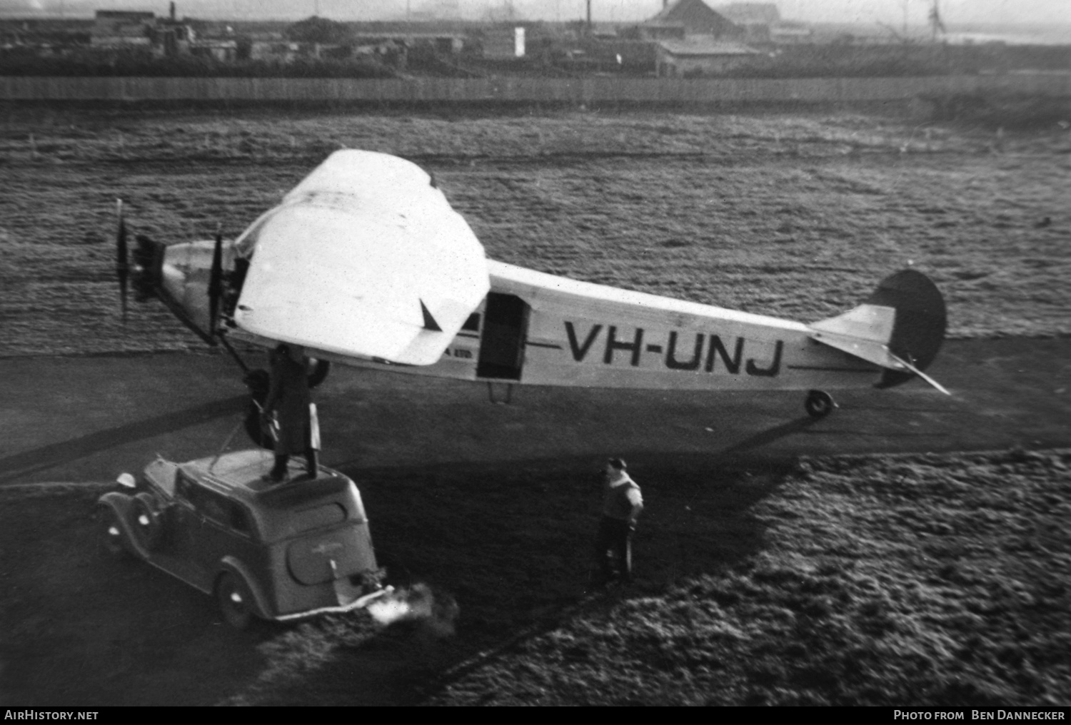 Aircraft Photo of VH-UNJ | Avro 618 Ten | Airlines of Australia | AirHistory.net #135941