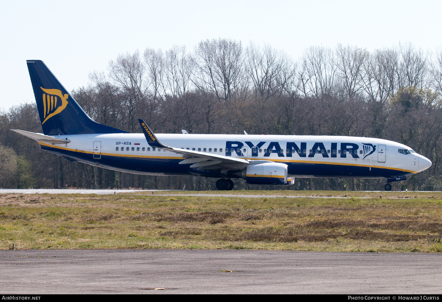 Aircraft Photo of SP-RSA | Boeing 737-8AS | Ryanair | AirHistory.net #135942