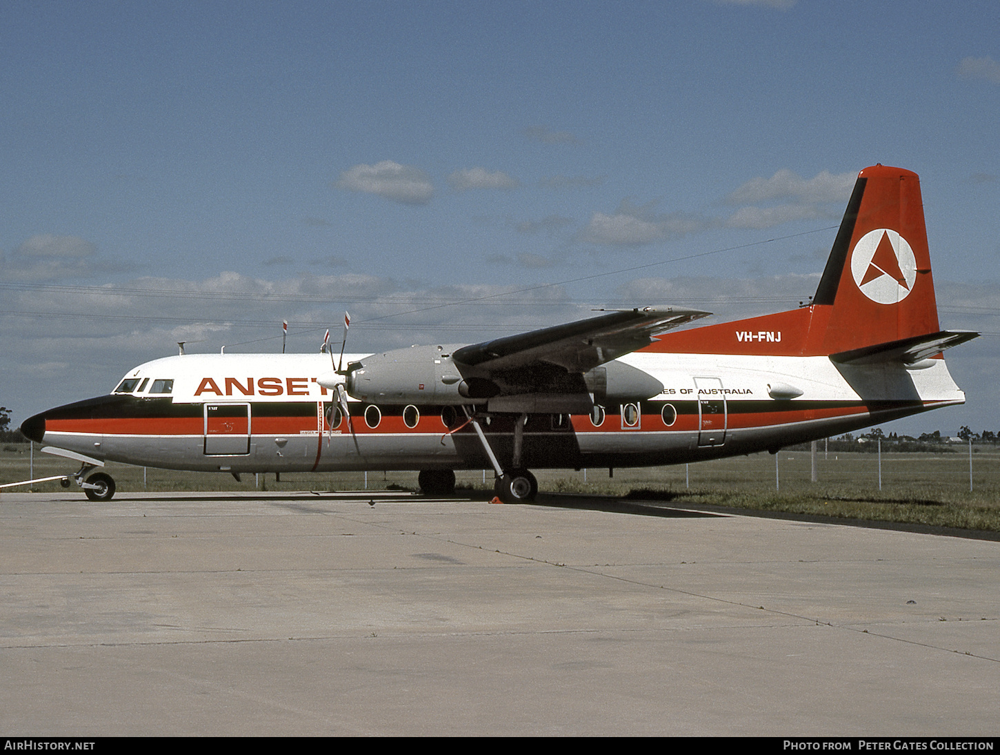 Aircraft Photo of VH-FNJ | Fokker F27-200 Friendship | Ansett Airlines of Australia | AirHistory.net #135949