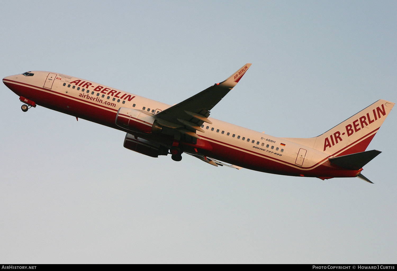 Aircraft Photo of D-ABBH | Boeing 737-86J | Air Berlin | AirHistory.net #135957