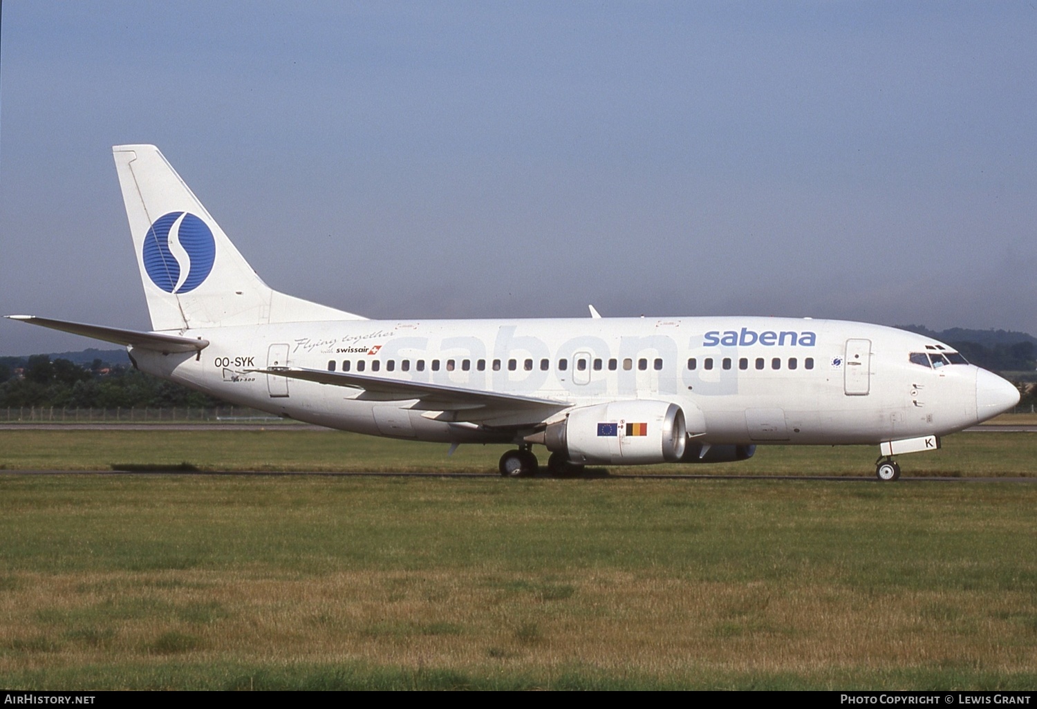 Aircraft Photo of OO-SYK | Boeing 737-529 | Sabena | AirHistory.net #135978