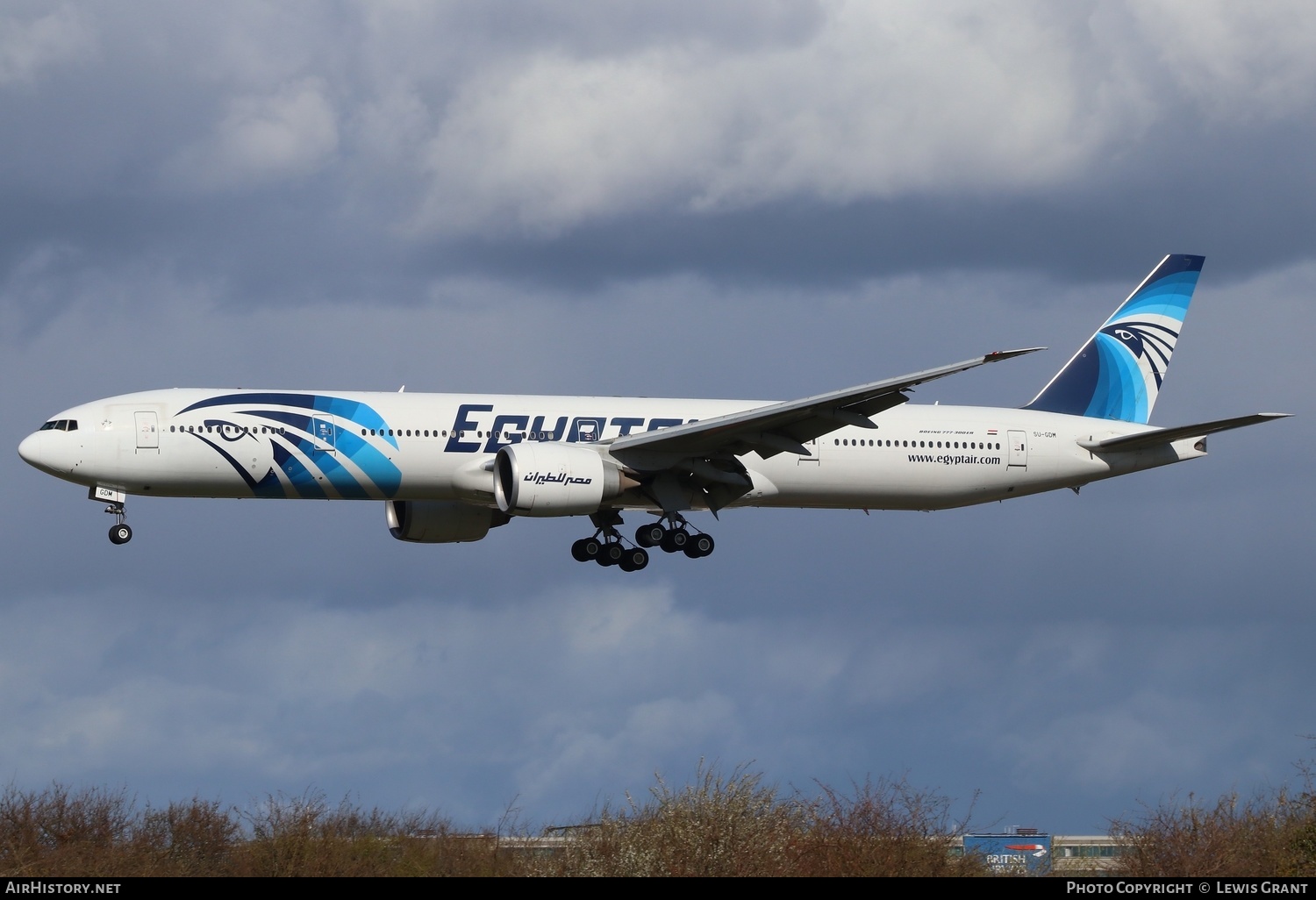 Aircraft Photo of SU-GDM | Boeing 777-36N/ER | EgyptAir | AirHistory.net #135988