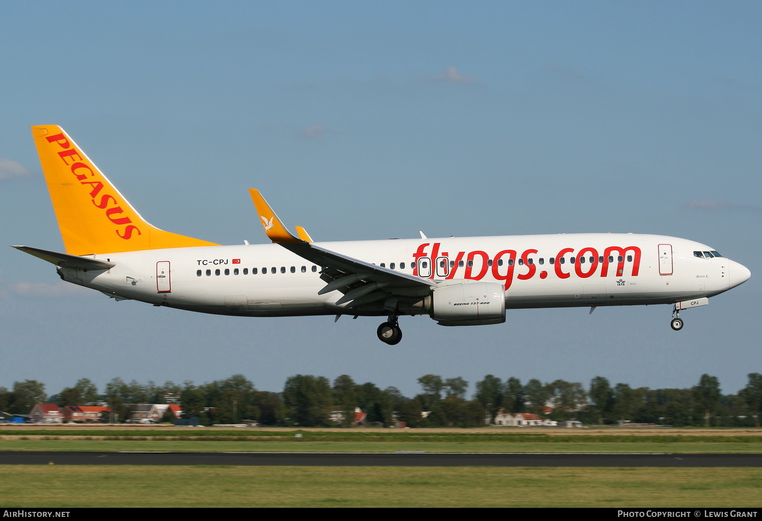 Aircraft Photo of TC-CPJ | Boeing 737-82R | Pegasus Airlines | AirHistory.net #135996