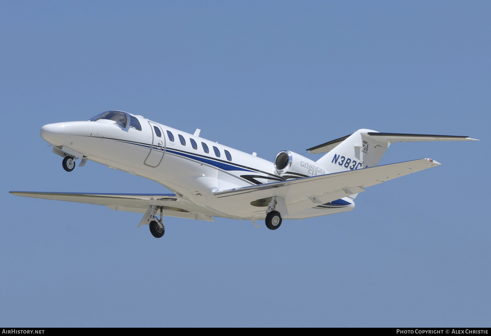 Aircraft Photo of N383CJ | Cessna 525B CitationJet CJ3 | AirHistory.net #136002