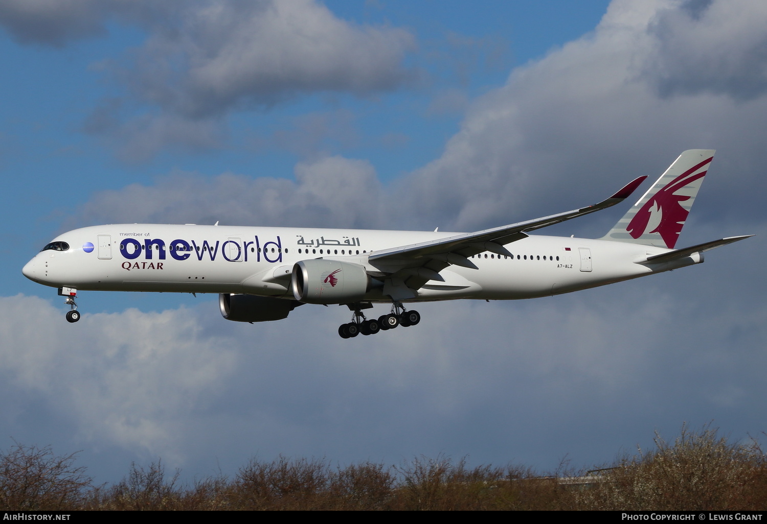 Aircraft Photo of A7-ALZ | Airbus A350-941 | Qatar Airways | AirHistory.net #136005