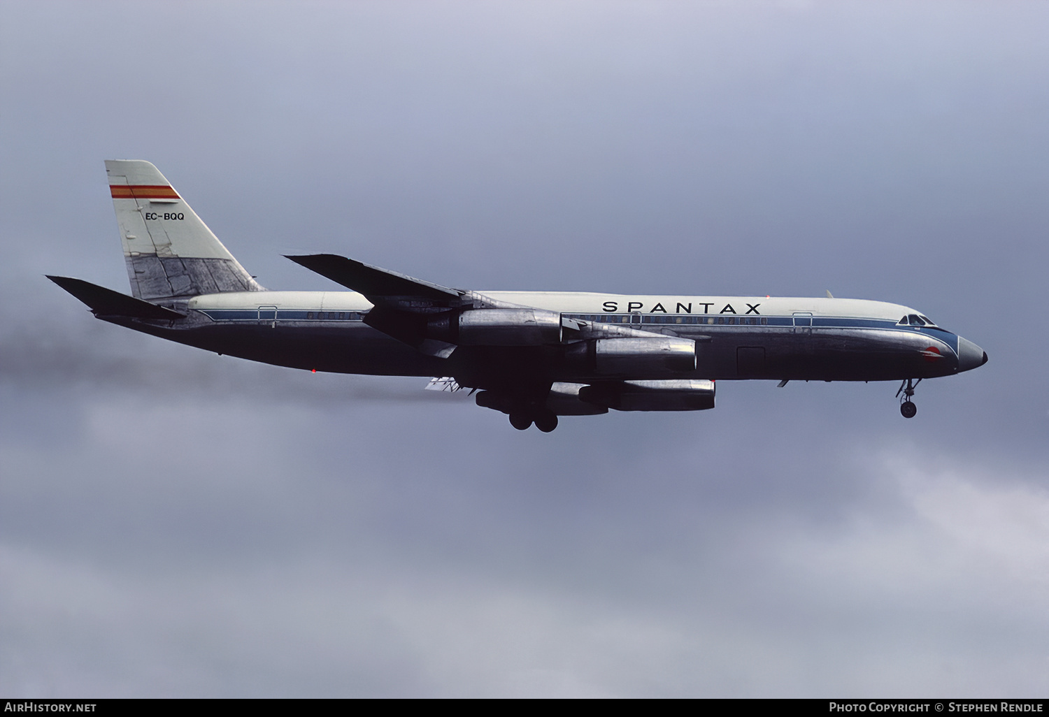 Aircraft Photo of EC-BQQ | Convair 990A (30A-5) | Spantax | AirHistory.net #136015