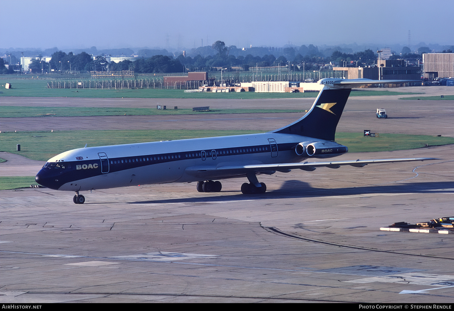 Aircraft Photo of G-ASGD | Vickers Super VC10 Srs1151 | BOAC - British Overseas Airways Corporation | AirHistory.net #136016