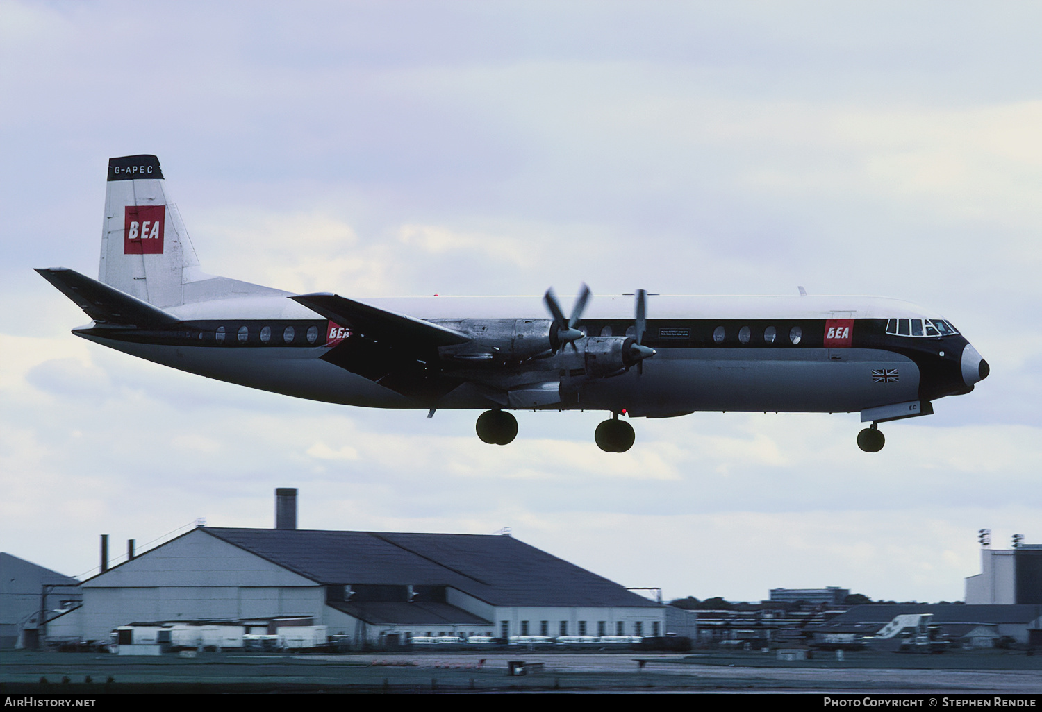 Aircraft Photo of G-APEC | Vickers 951 Vanguard | BEA - British European Airways | AirHistory.net #136026