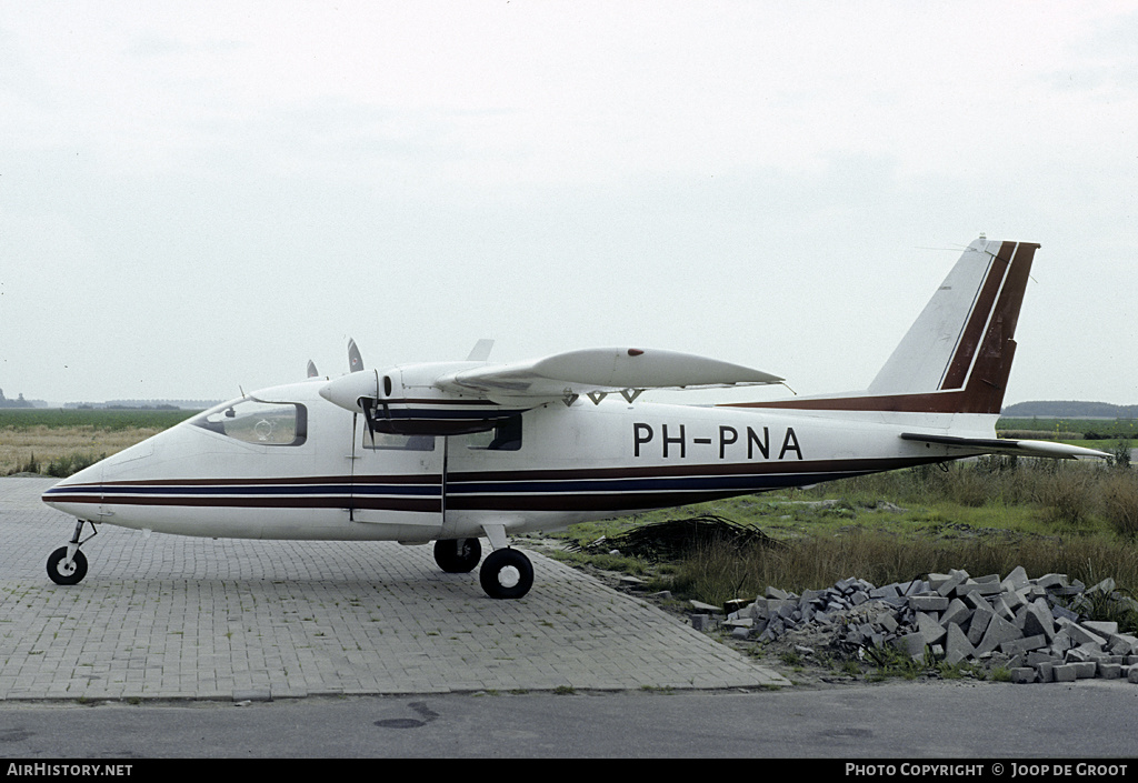 Aircraft Photo of PH-PNA | Partenavia P-68B Victor | AirHistory.net #136030