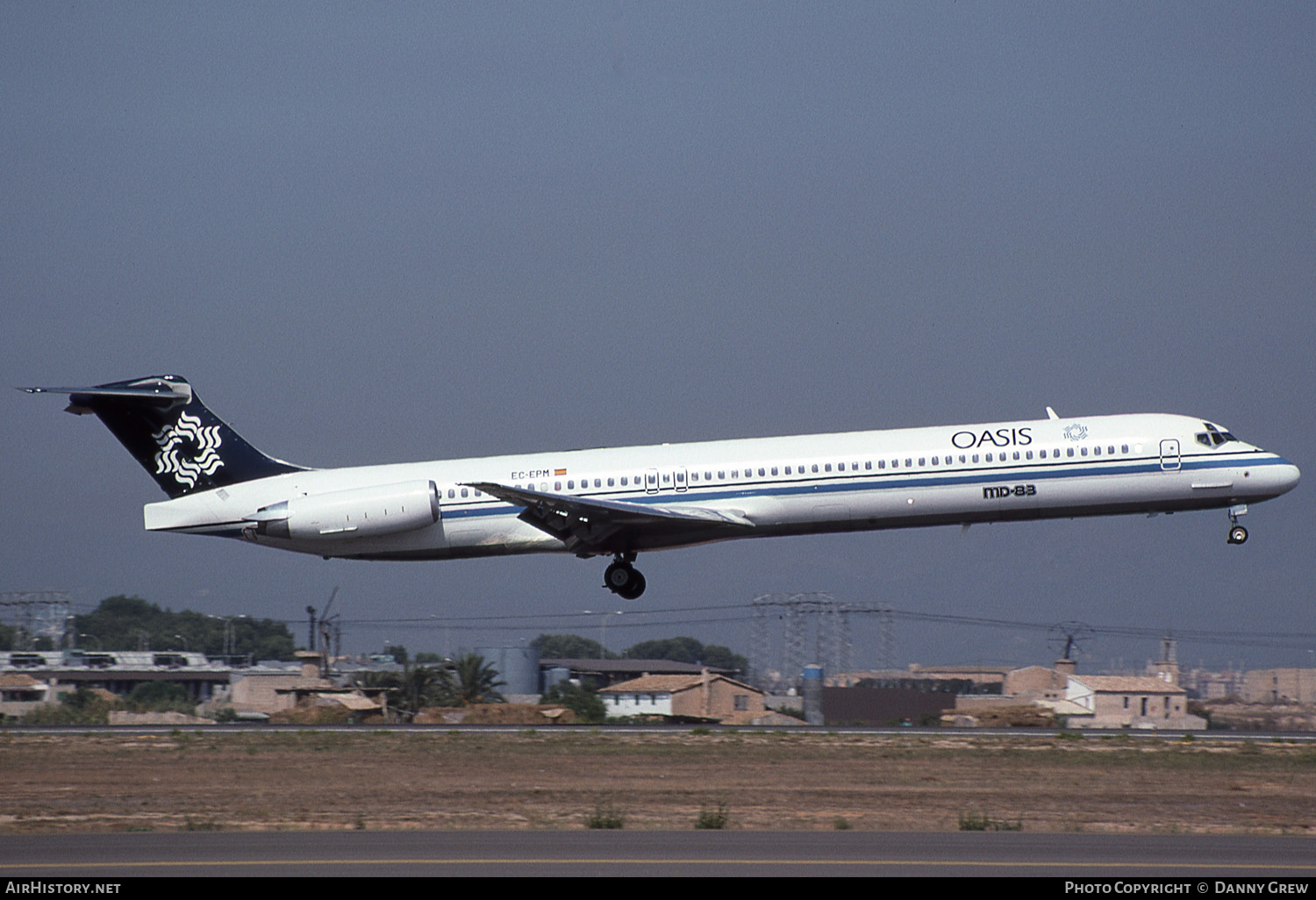 Aircraft Photo of EC-EPM | McDonnell Douglas MD-83 (DC-9-83) | Oasis International Airlines | AirHistory.net #136038