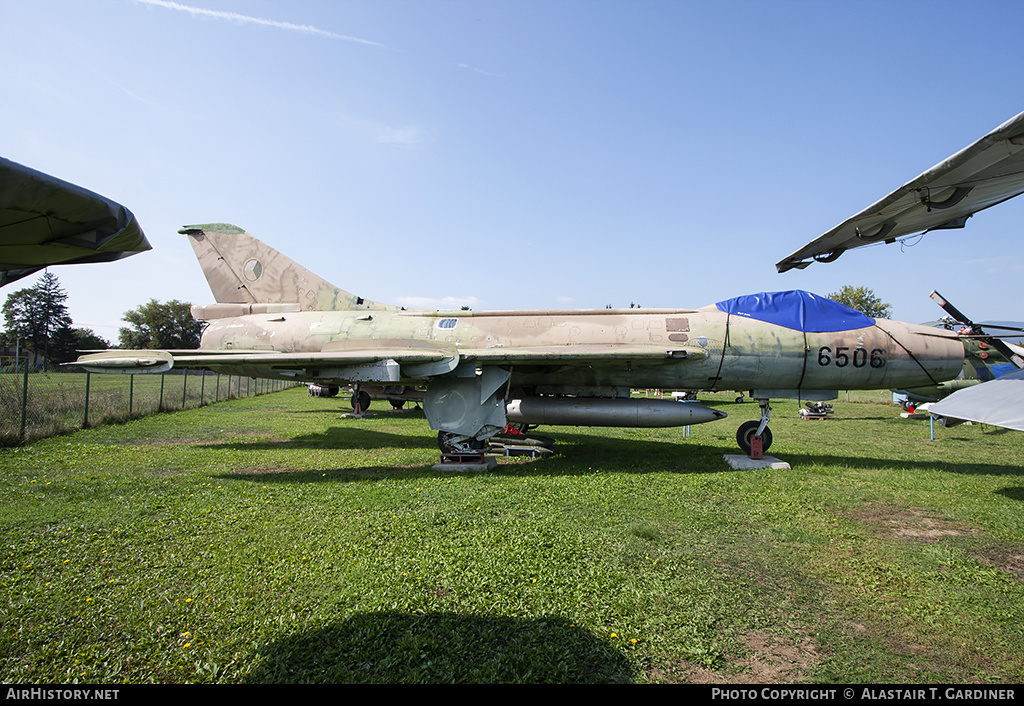 Aircraft Photo of 6506 | Sukhoi Su-7BKL | Czechoslovakia - Air Force | AirHistory.net #136046