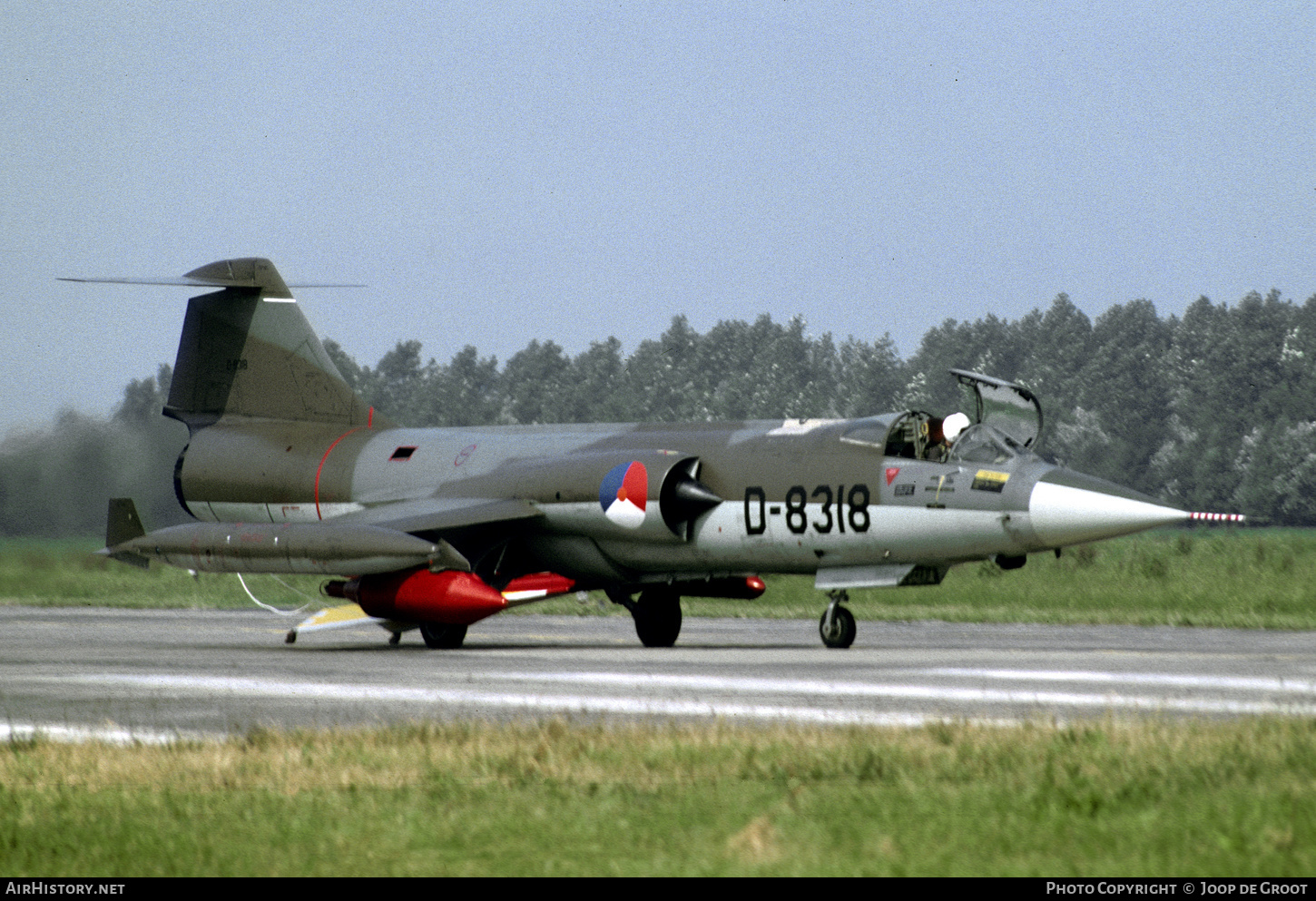 Aircraft Photo of D-8318 | Lockheed F-104G Starfighter | Netherlands - Air Force | AirHistory.net #136054