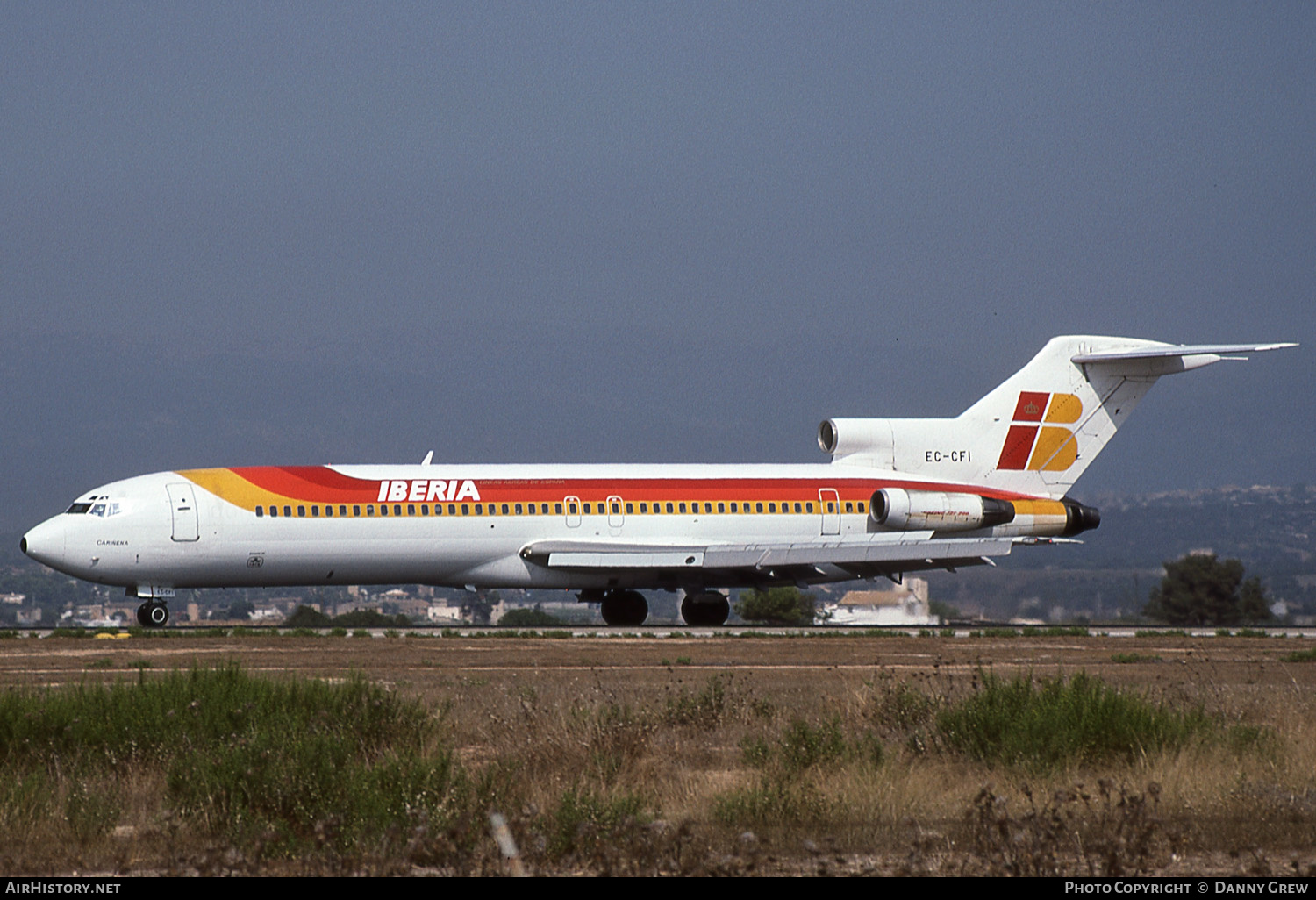 Aircraft Photo of EC-CFI | Boeing 727-256/Adv | Iberia | AirHistory.net #136058
