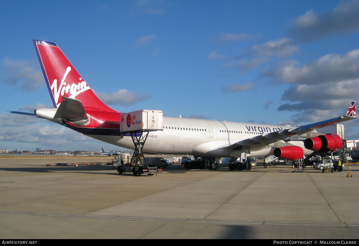 Aircraft Photo of G-VELD | Airbus A340-313 | Virgin Atlantic Airways | AirHistory.net #136059
