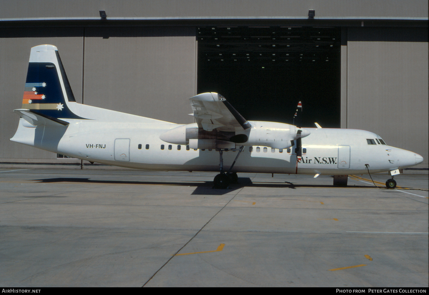Aircraft Photo of VH-FNJ | Fokker 50 | Air NSW | AirHistory.net #136065
