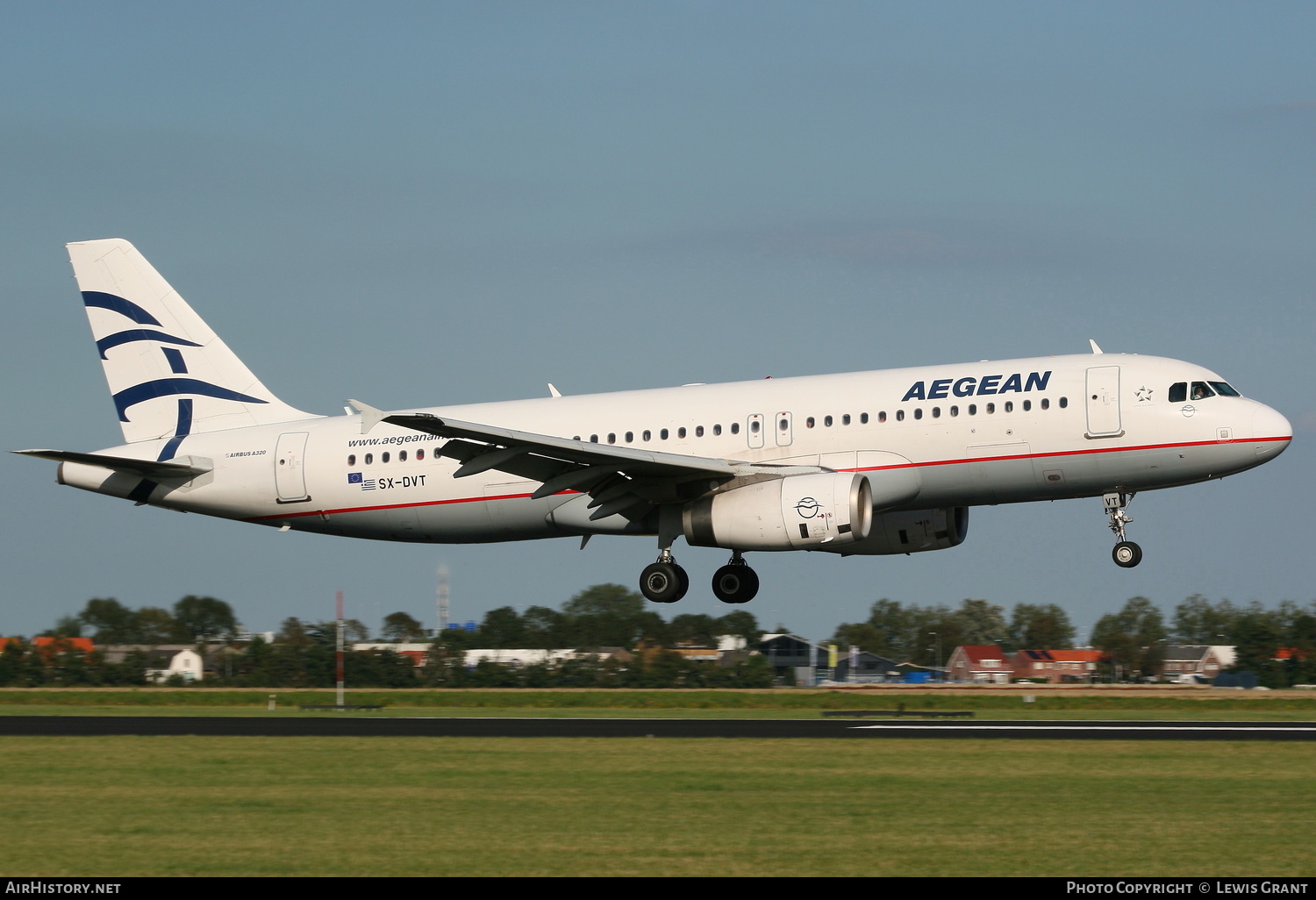 Aircraft Photo of SX-DVT | Airbus A320-232 | Aegean Airlines | AirHistory.net #136067