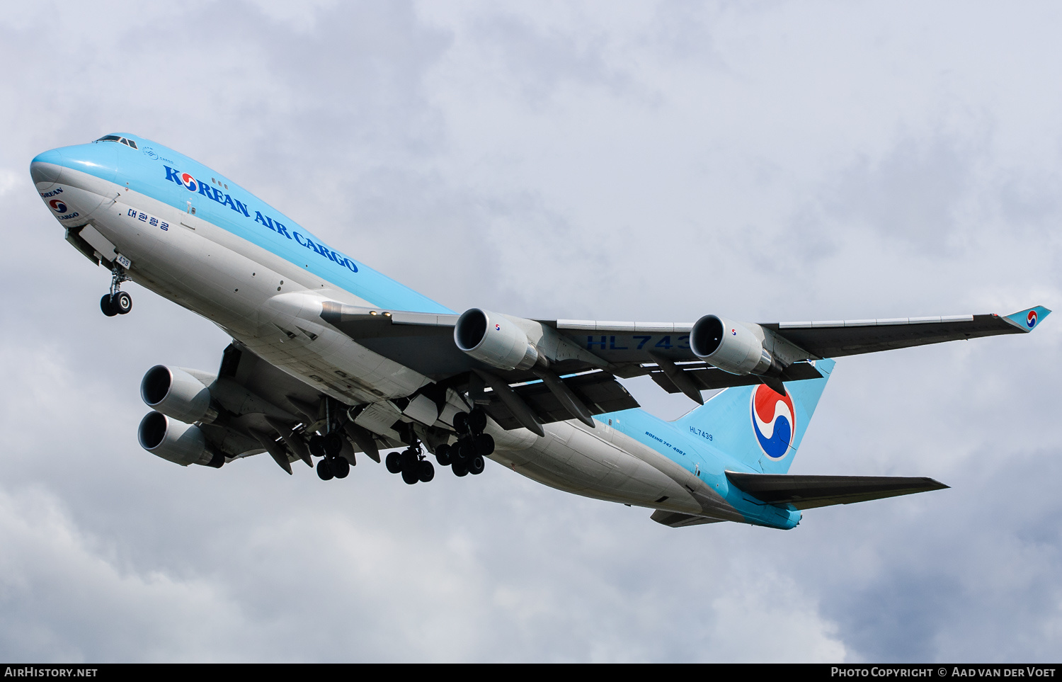 Aircraft Photo of HL7439 | Boeing 747-4B5F/ER/SCD | Korean Air Cargo | AirHistory.net #136078