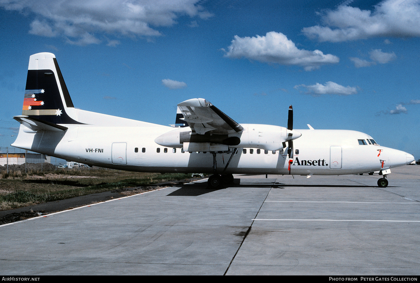 Aircraft Photo of VH-FNI | Fokker 50 | Ansett | AirHistory.net #136084