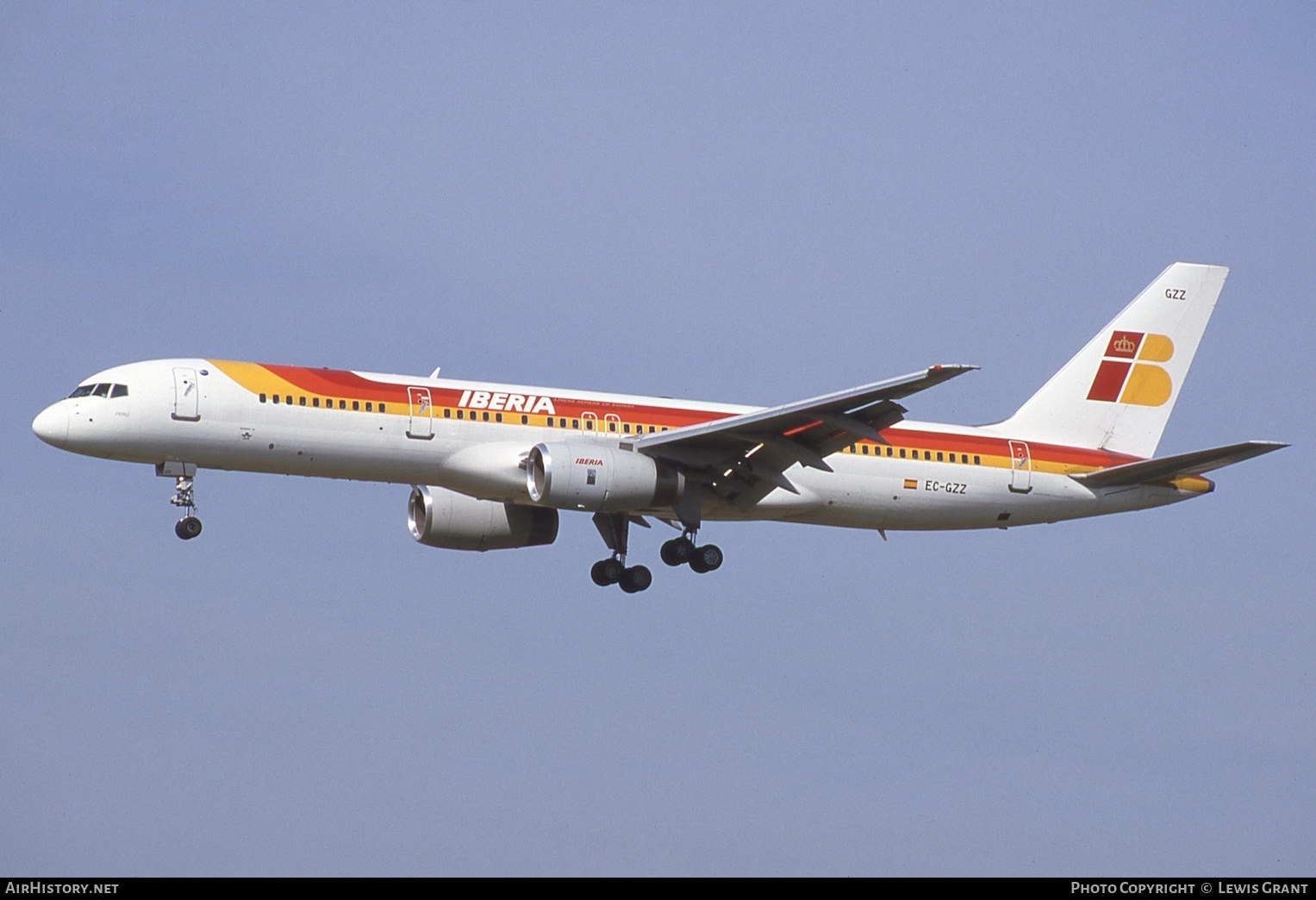 Aircraft Photo of EC-GZZ | Boeing 757-256 | Iberia | AirHistory.net #136086