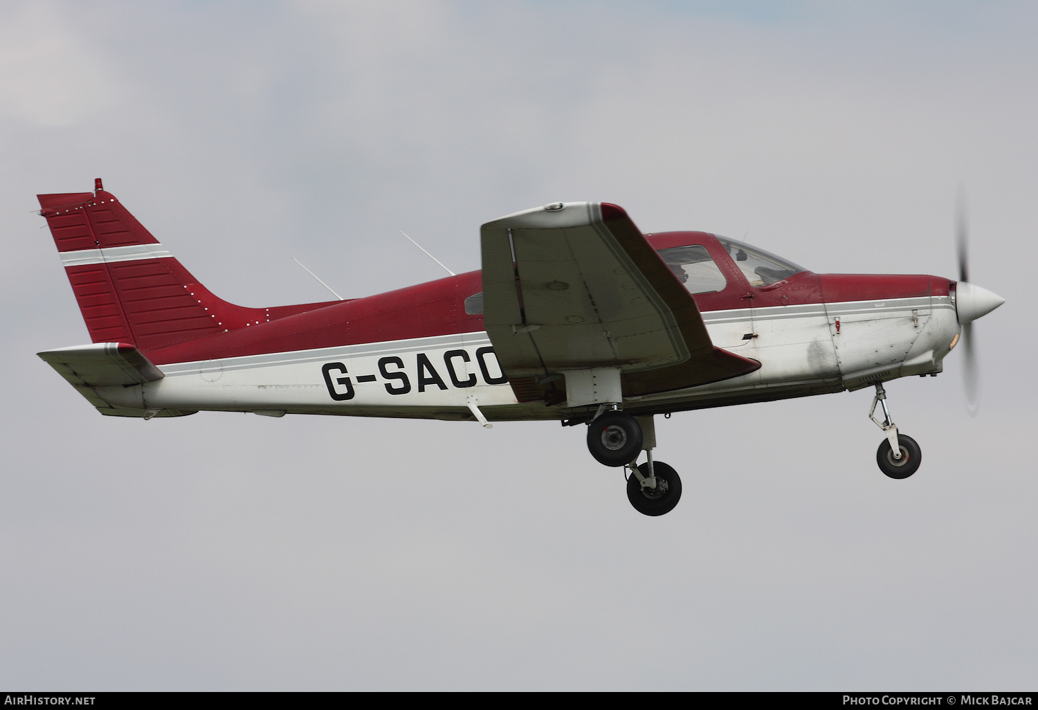 Aircraft Photo of G-SACO | Piper PA-28-161 Cherokee Warrior II | AirHistory.net #136088