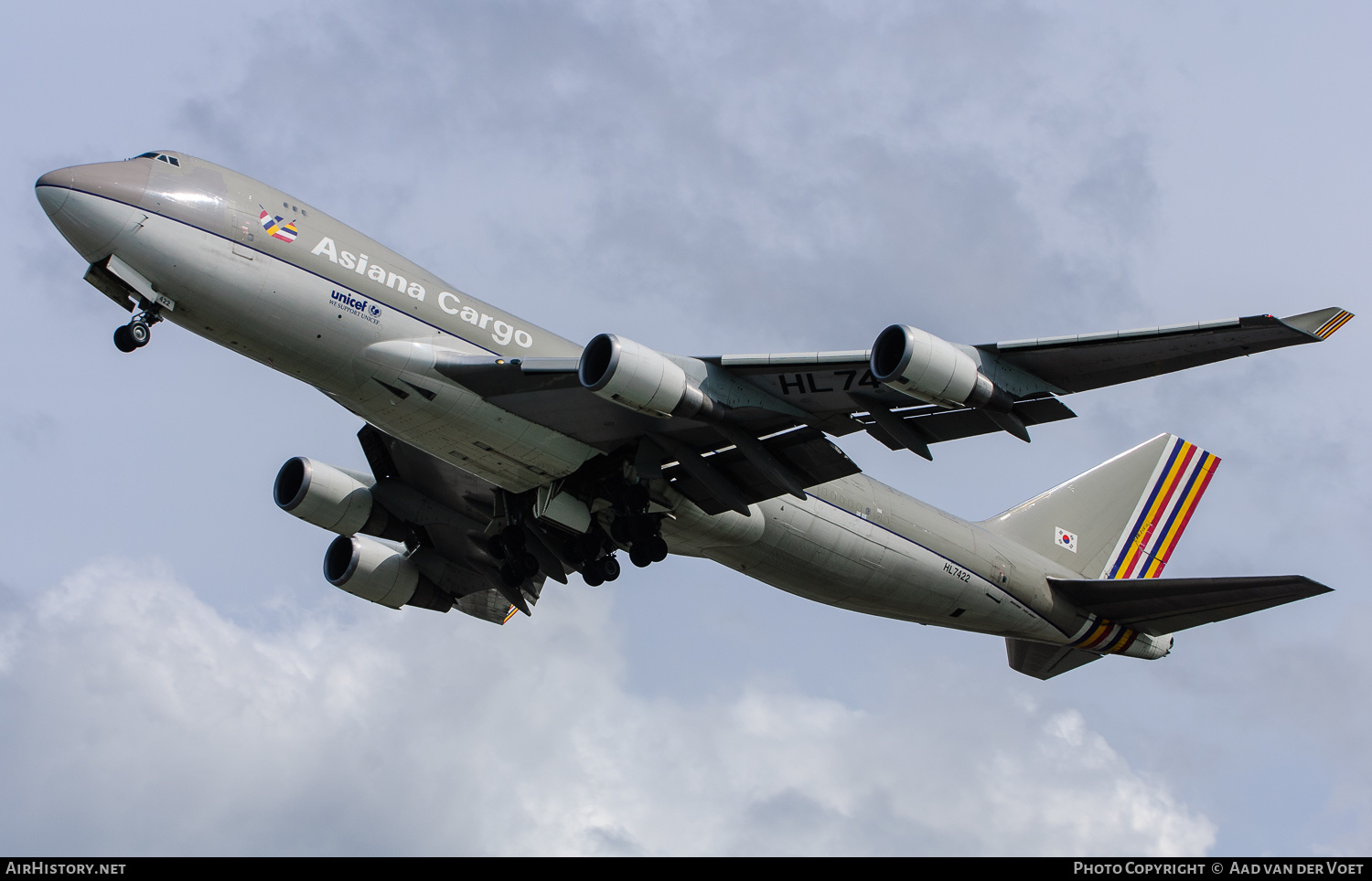 Aircraft Photo of HL7422 | Boeing 747-48EF/SCD | Asiana Airlines Cargo | AirHistory.net #136090